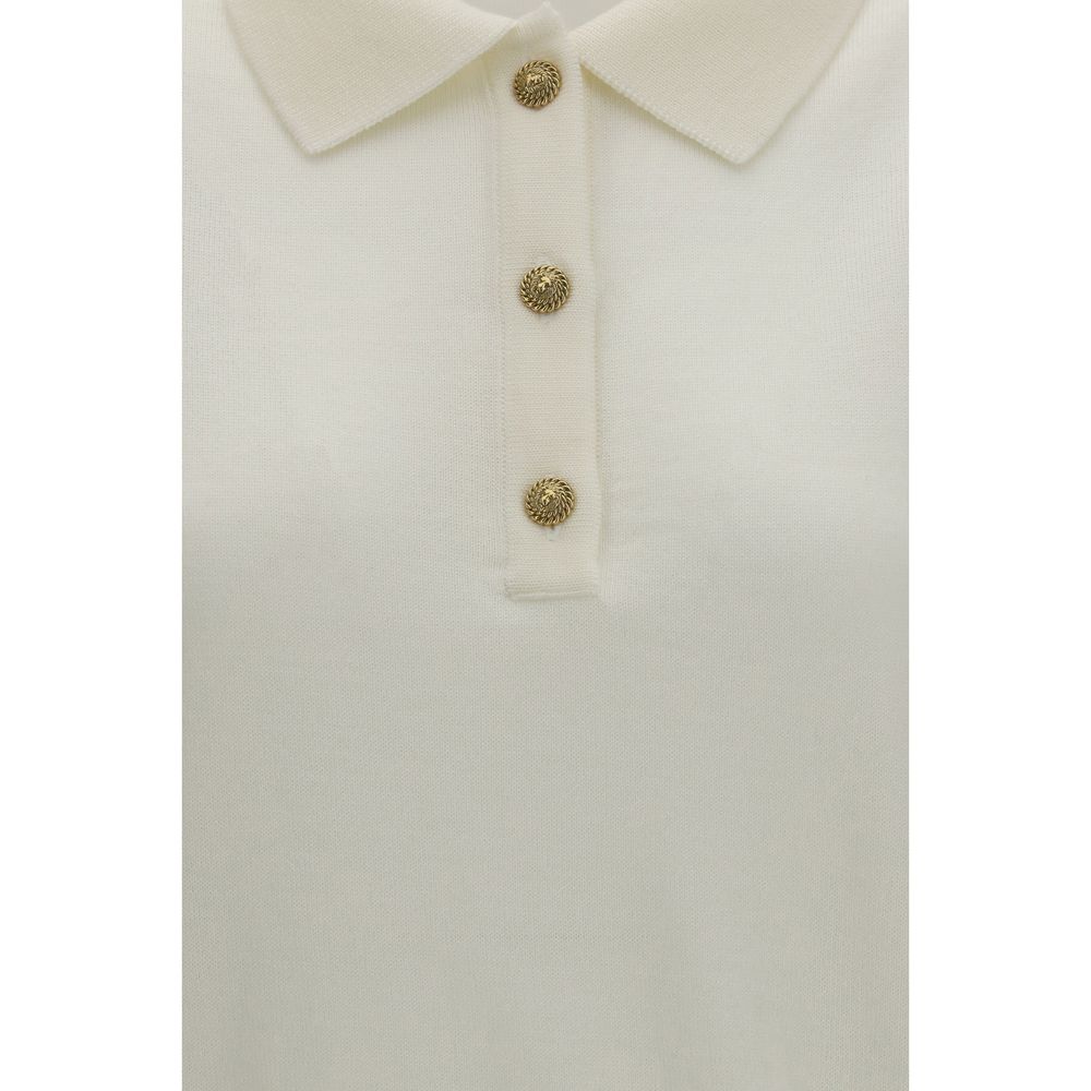 White Wool Oves Aries Polo Shirt