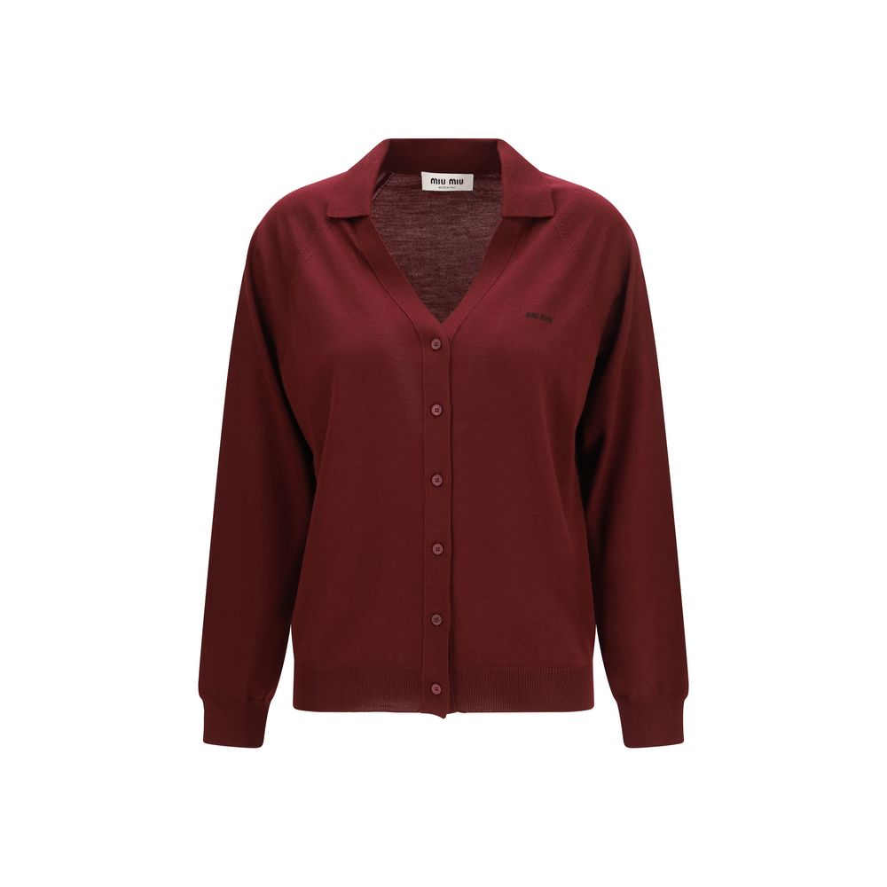 Bordeaux Wool Oves Aries Cardigan