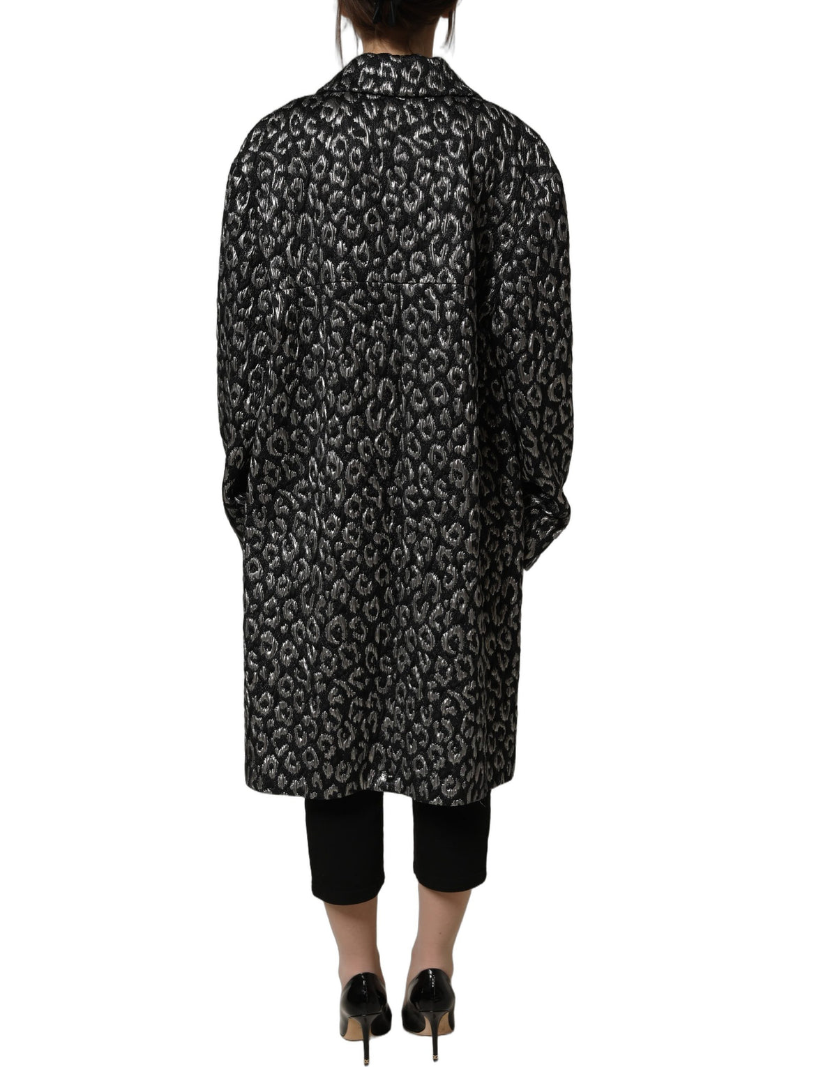 Brown Mohair Belted Long Trench Coat Jacket