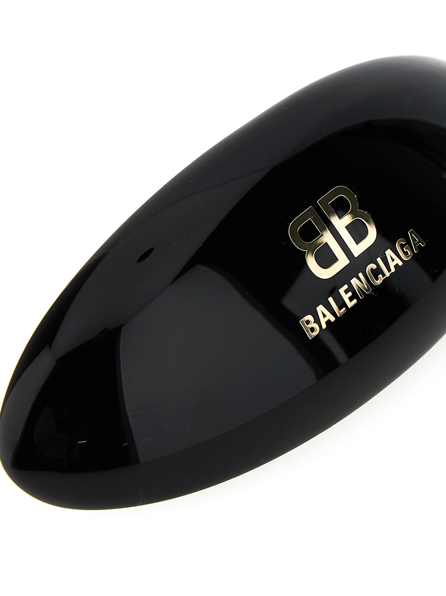 Black Other Fibres Hair Clip