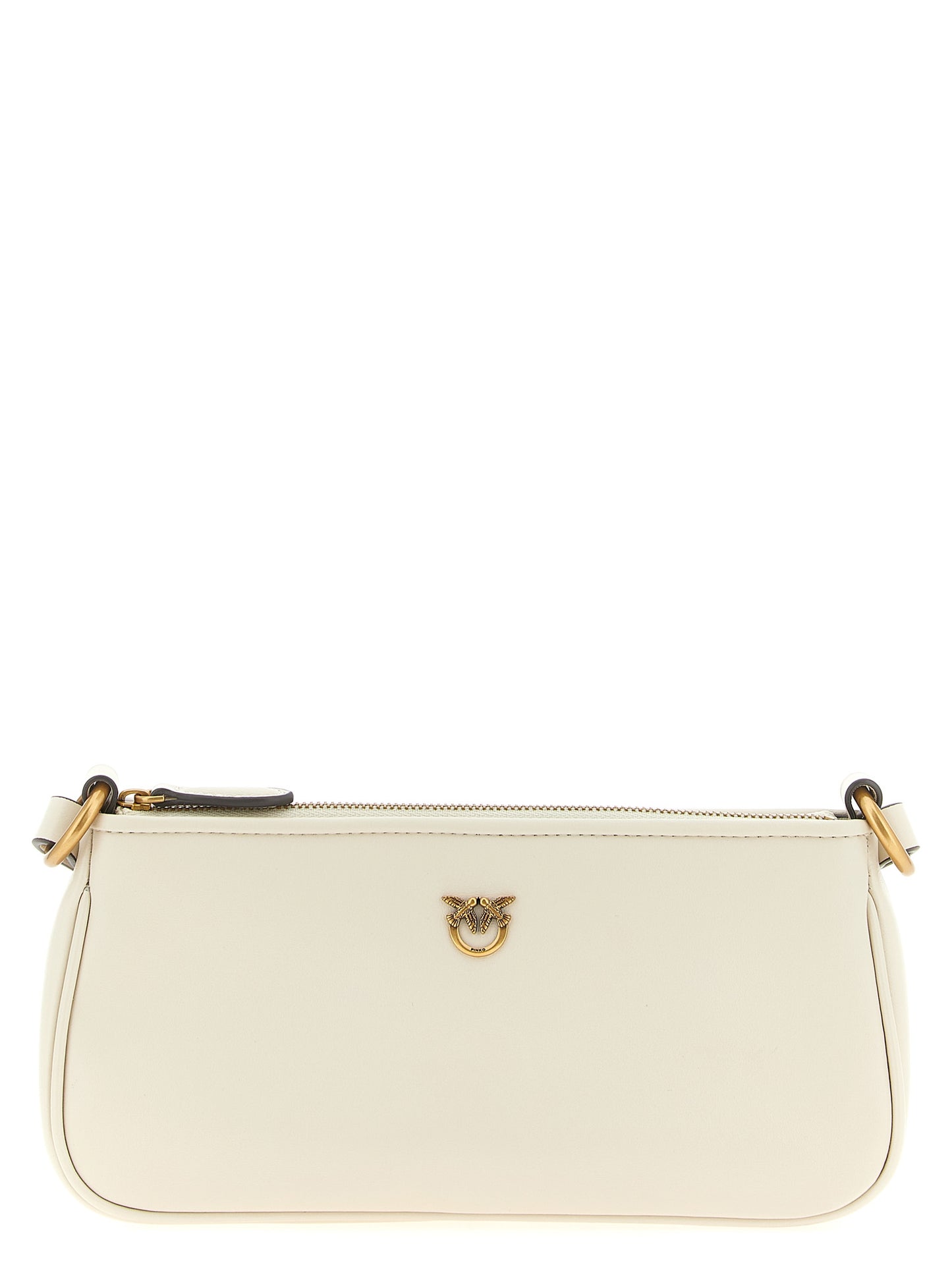 White Goatskin Crossbody Bag
