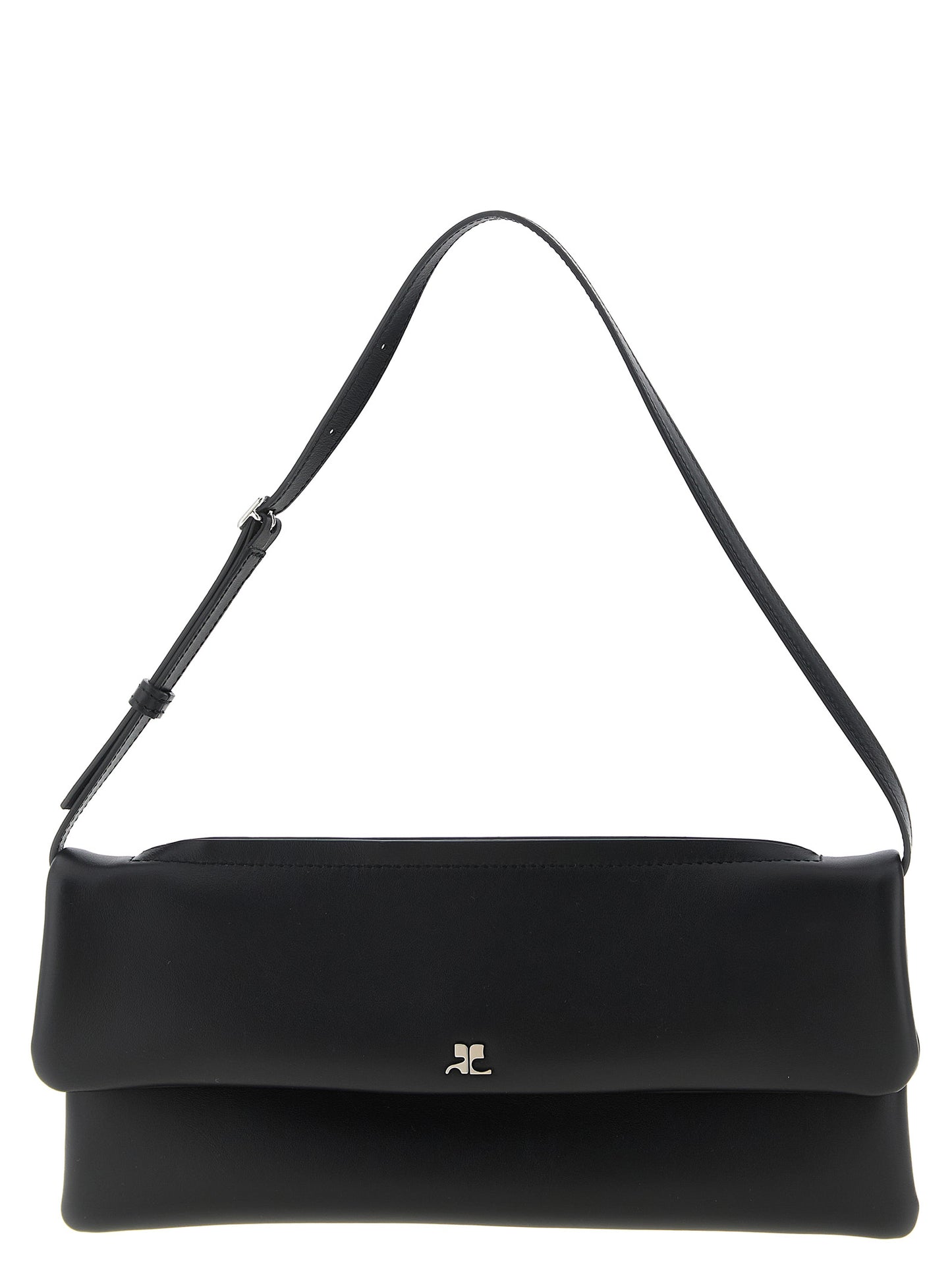 Black Cowhide Clutch Bag