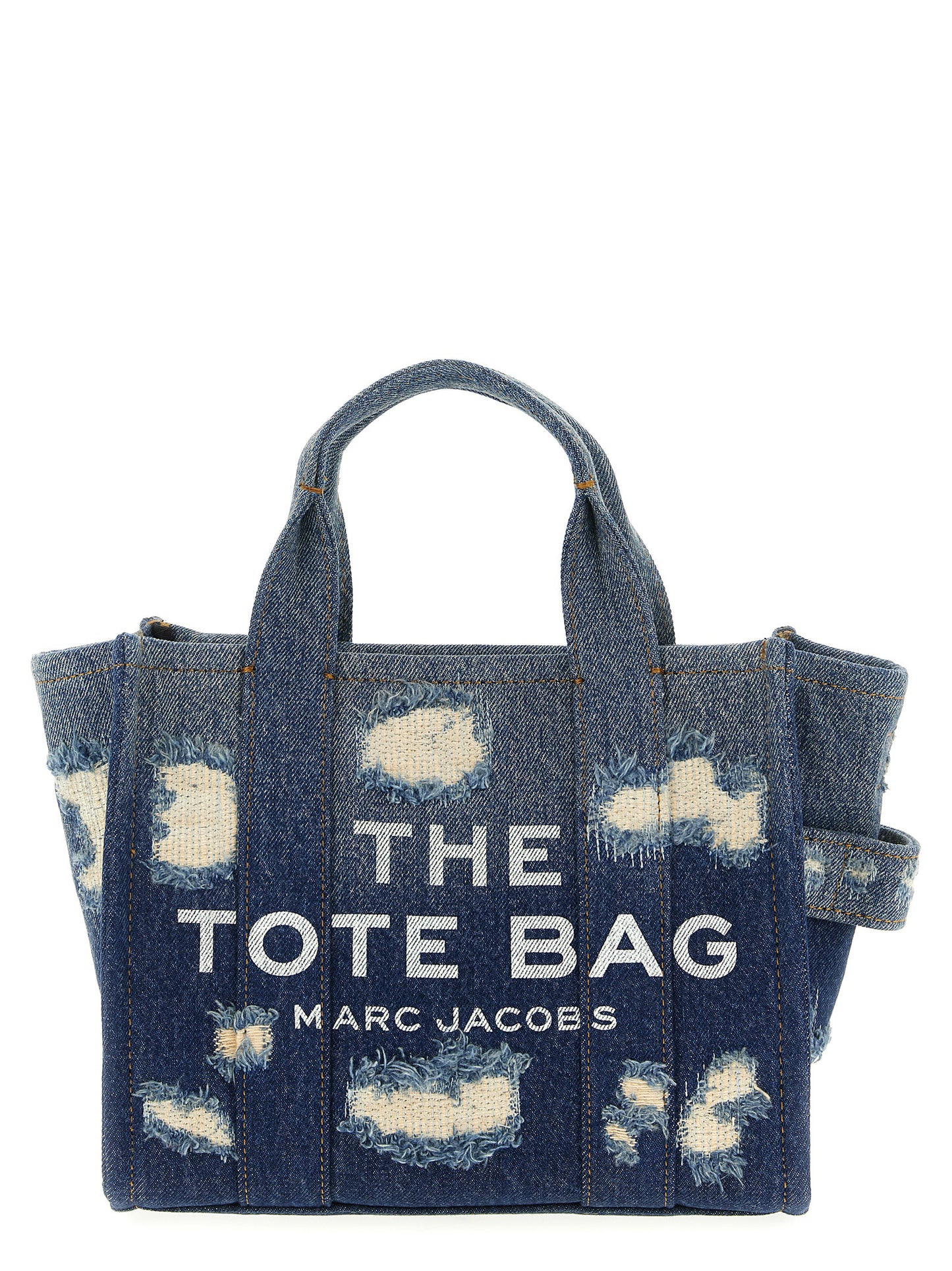 Blue Cotton Tote Bag