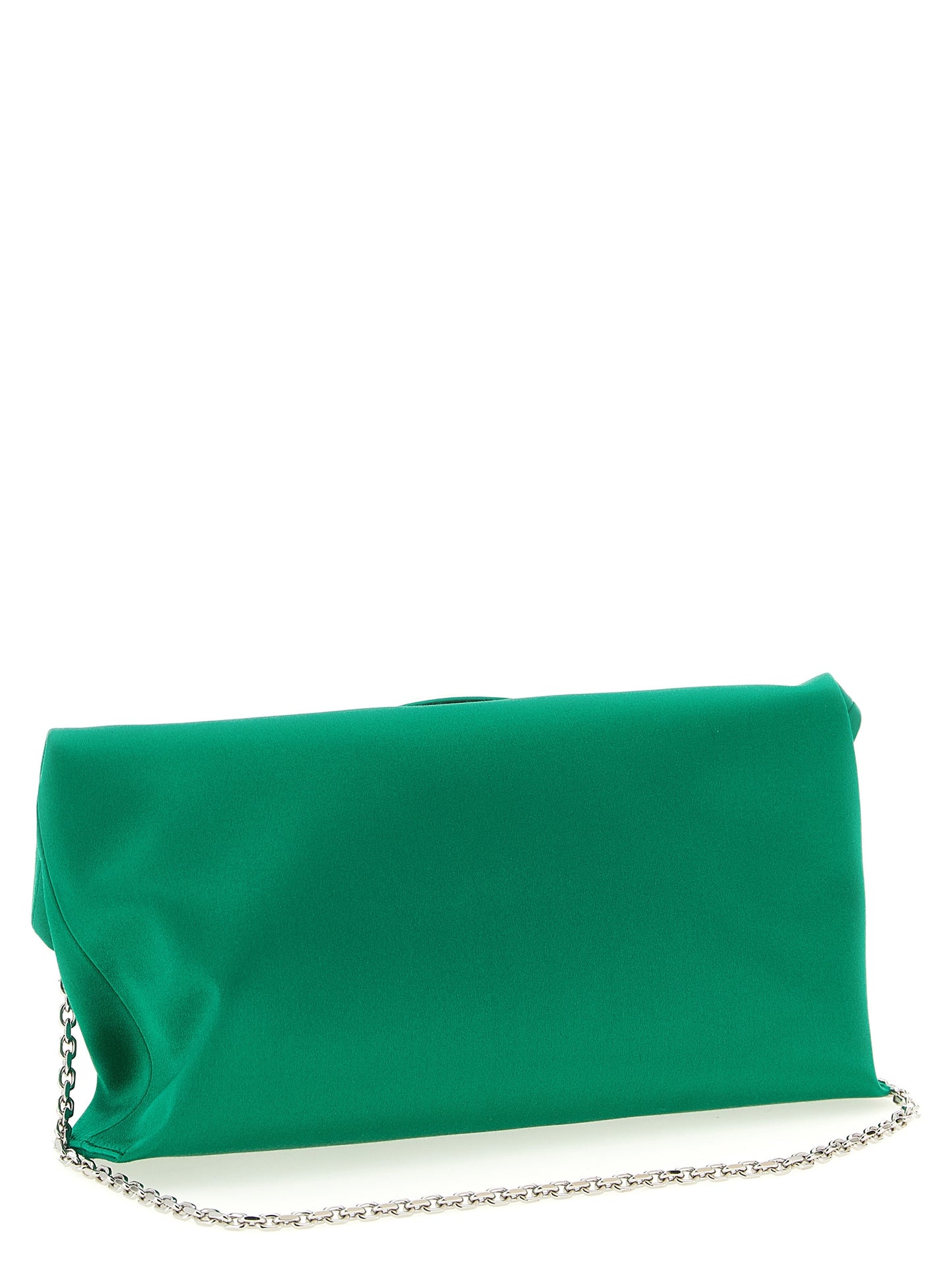 Bicolor Viscose Clutch Bag