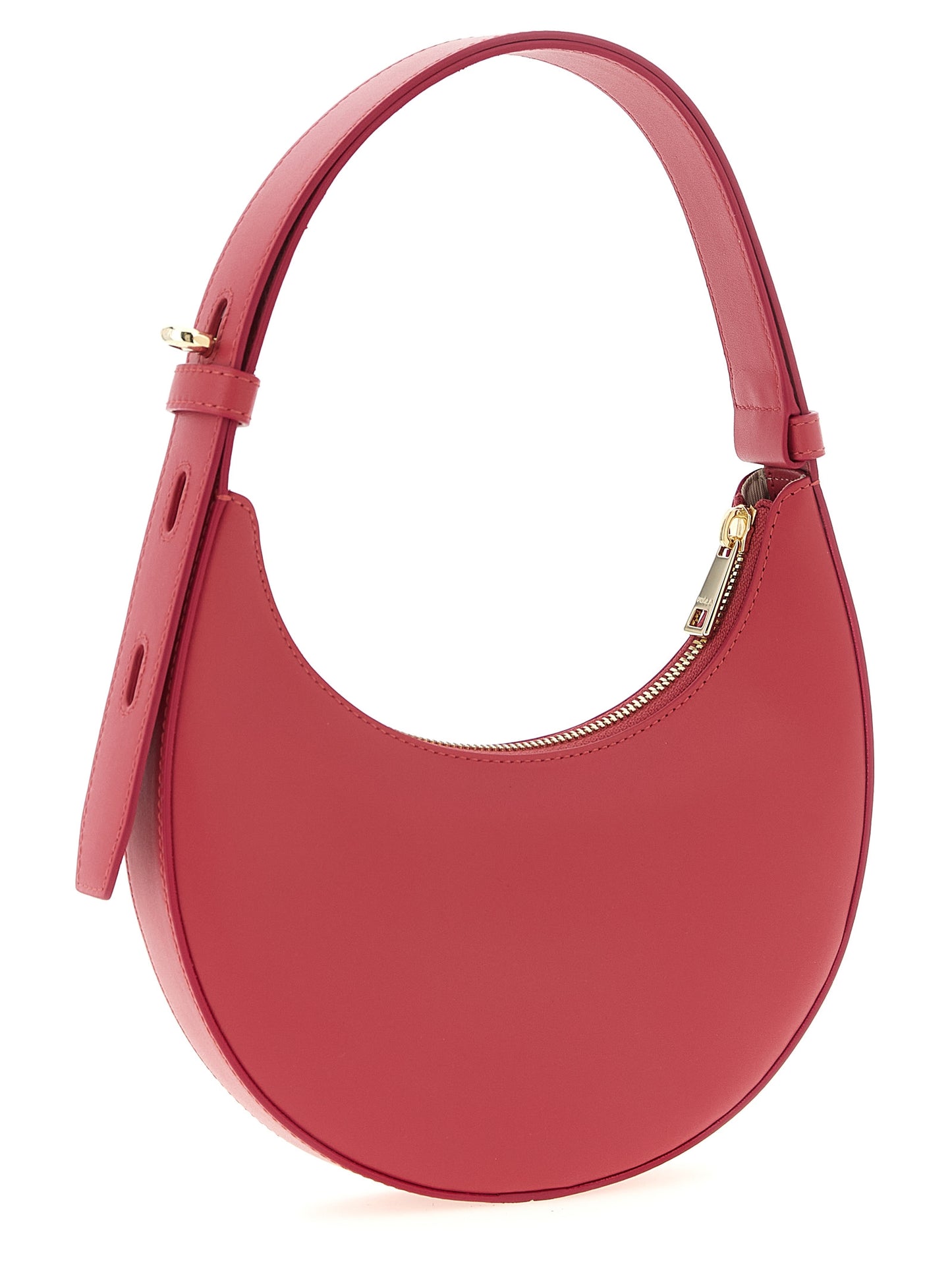 Fuchsia Calfskin Shoulder Bag