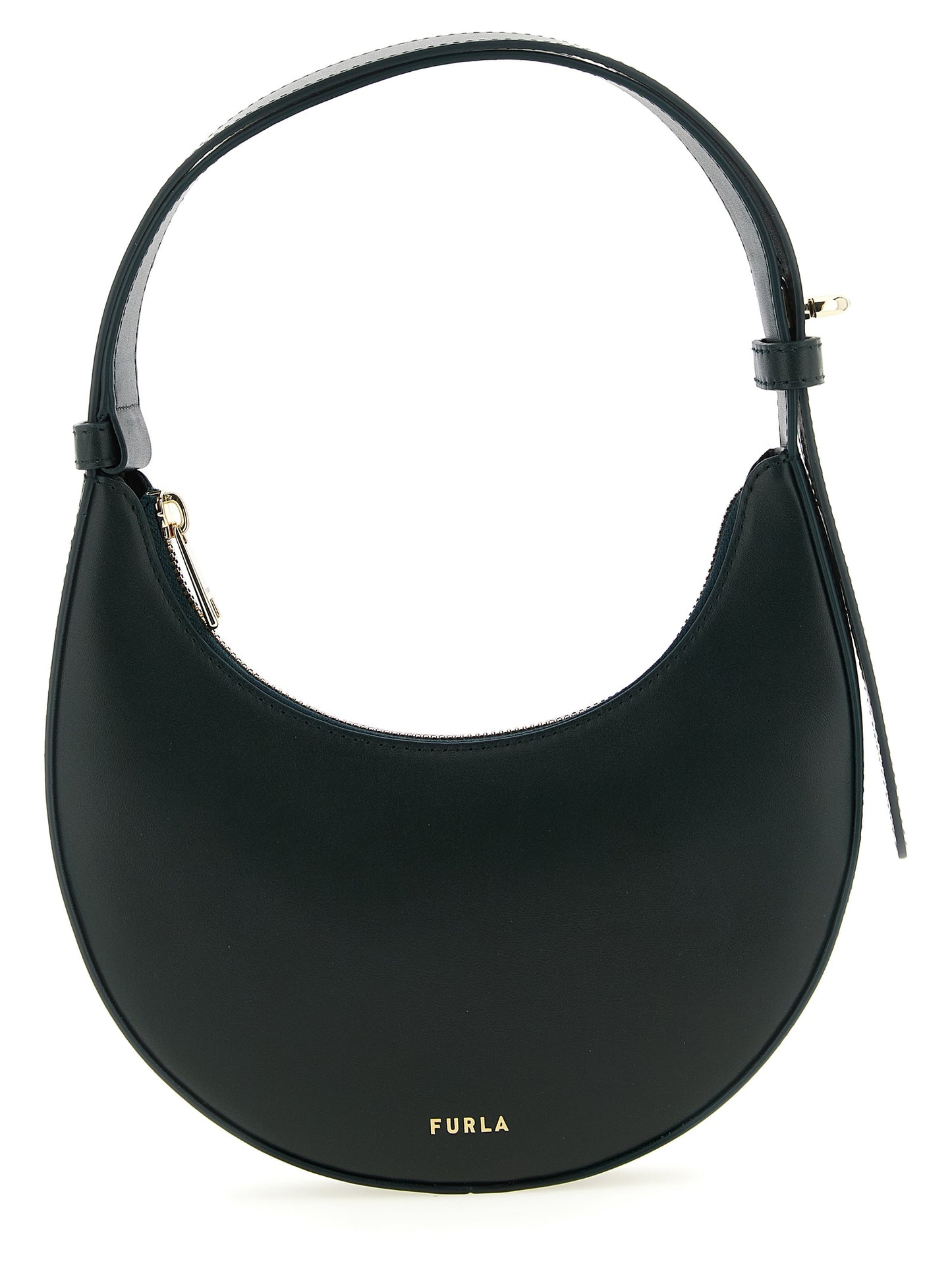 Bicolor Calfskin Shoulder Bag