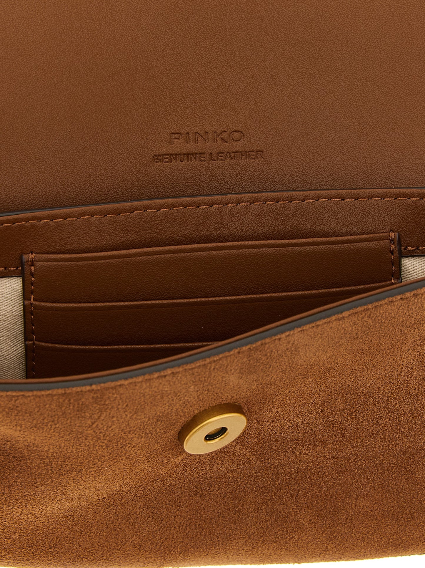 Brown Cowhide Shoulder Bag