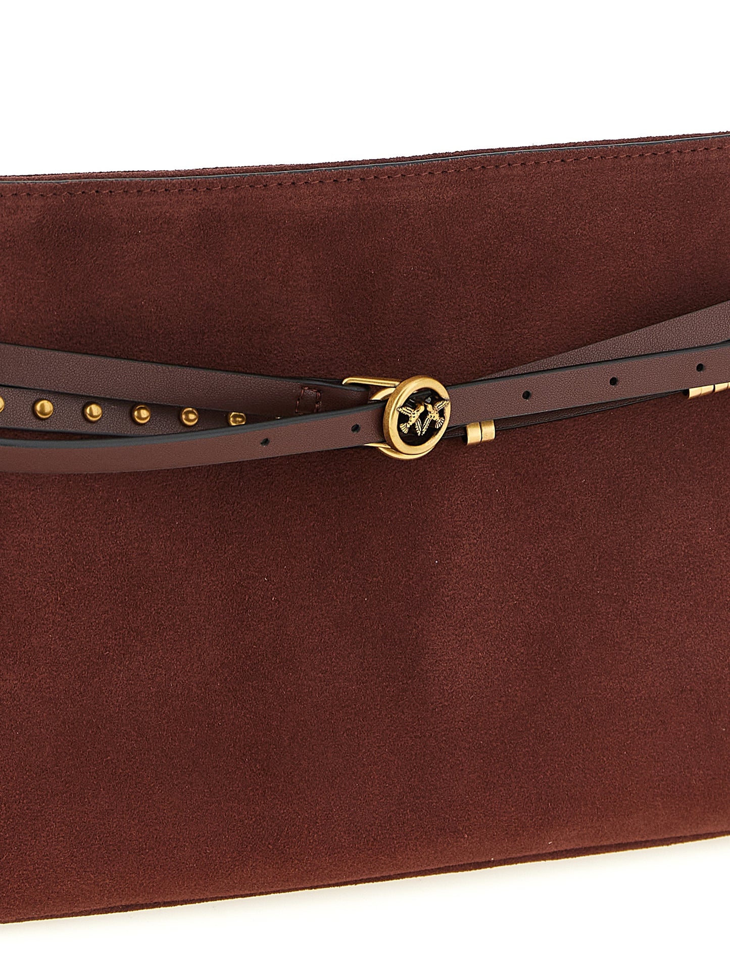 Bordeaux Cowhide Shoulder Bag