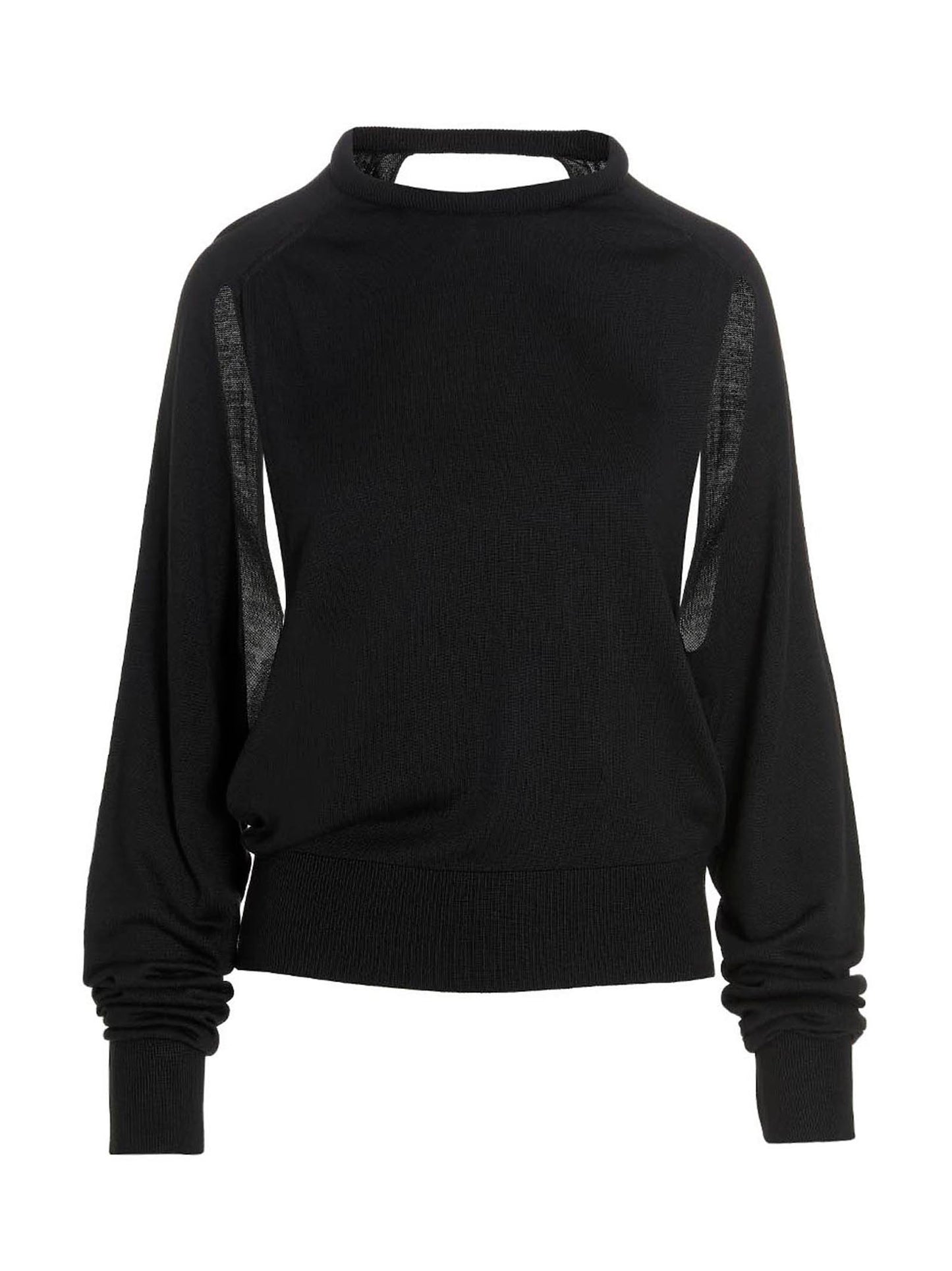 Black Silk Cardigan