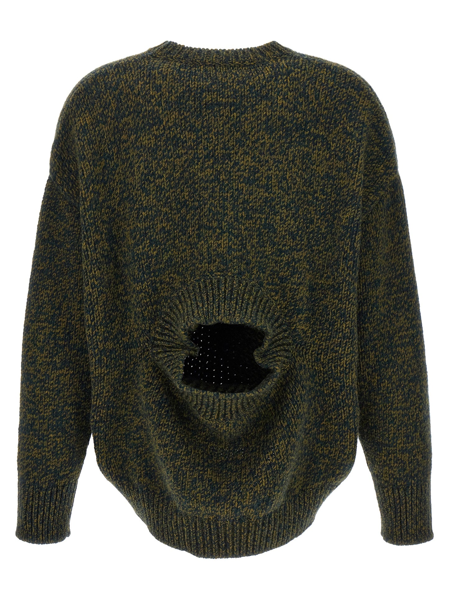 Bicolor Elastane Cardigan