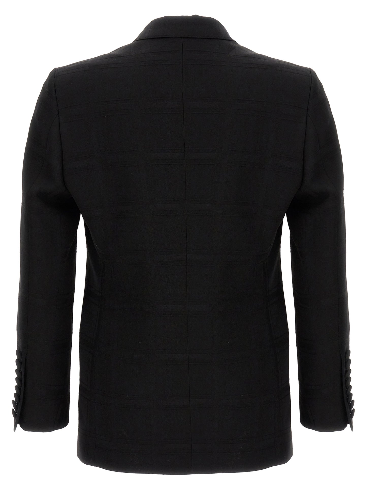Black Virgin Wool Blazer