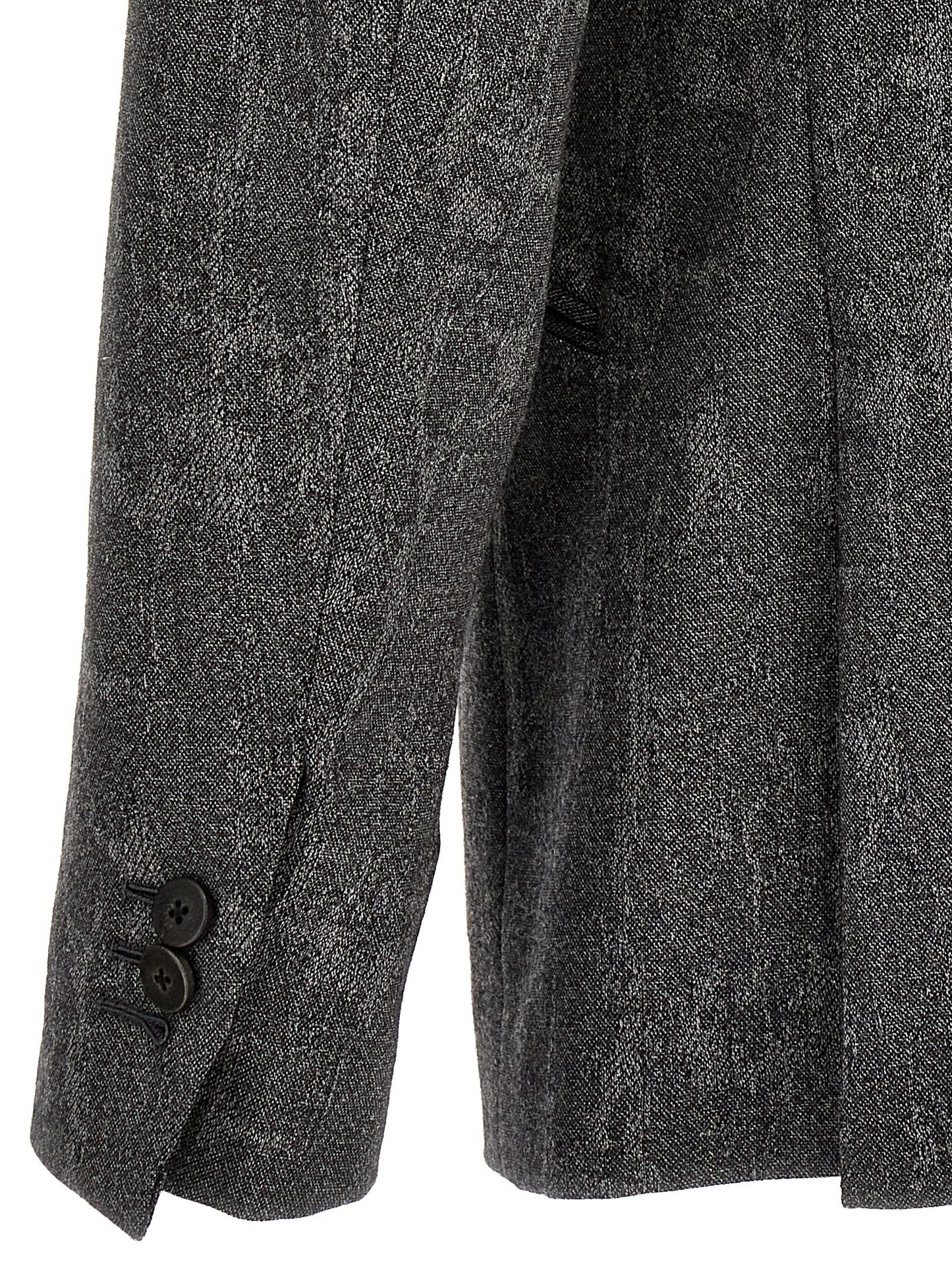 Gray Wool Blazer