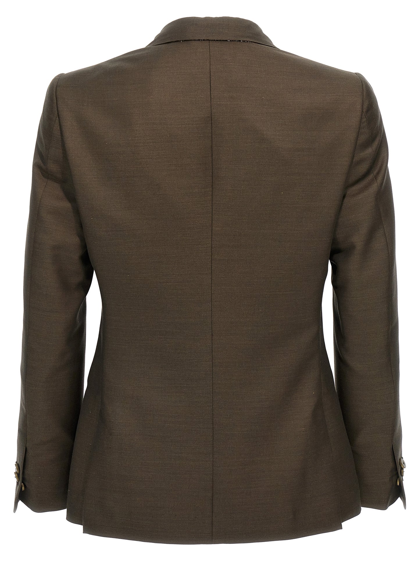 Bicolor Wool Blazer
