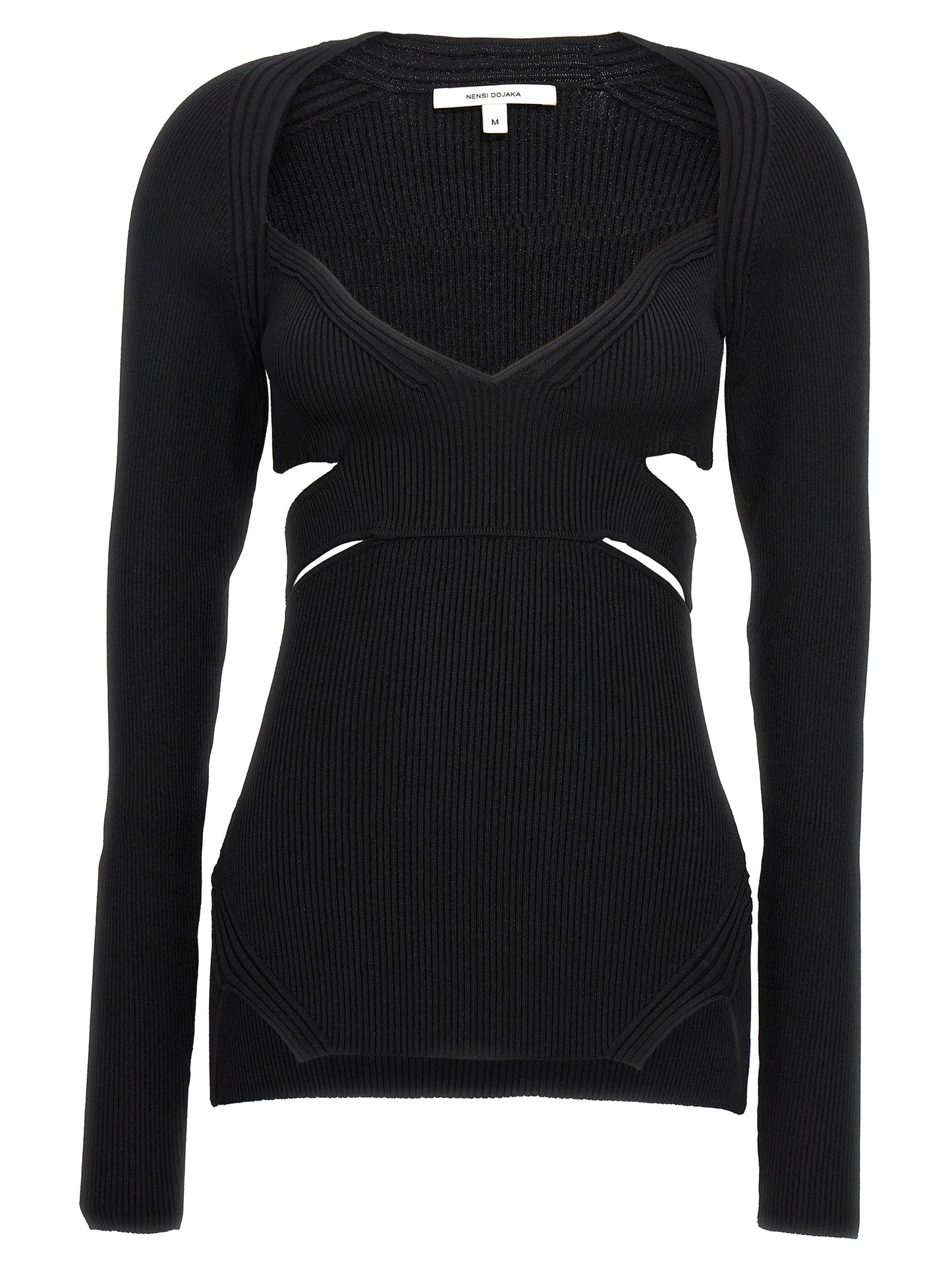 Black Viscose Cardigan