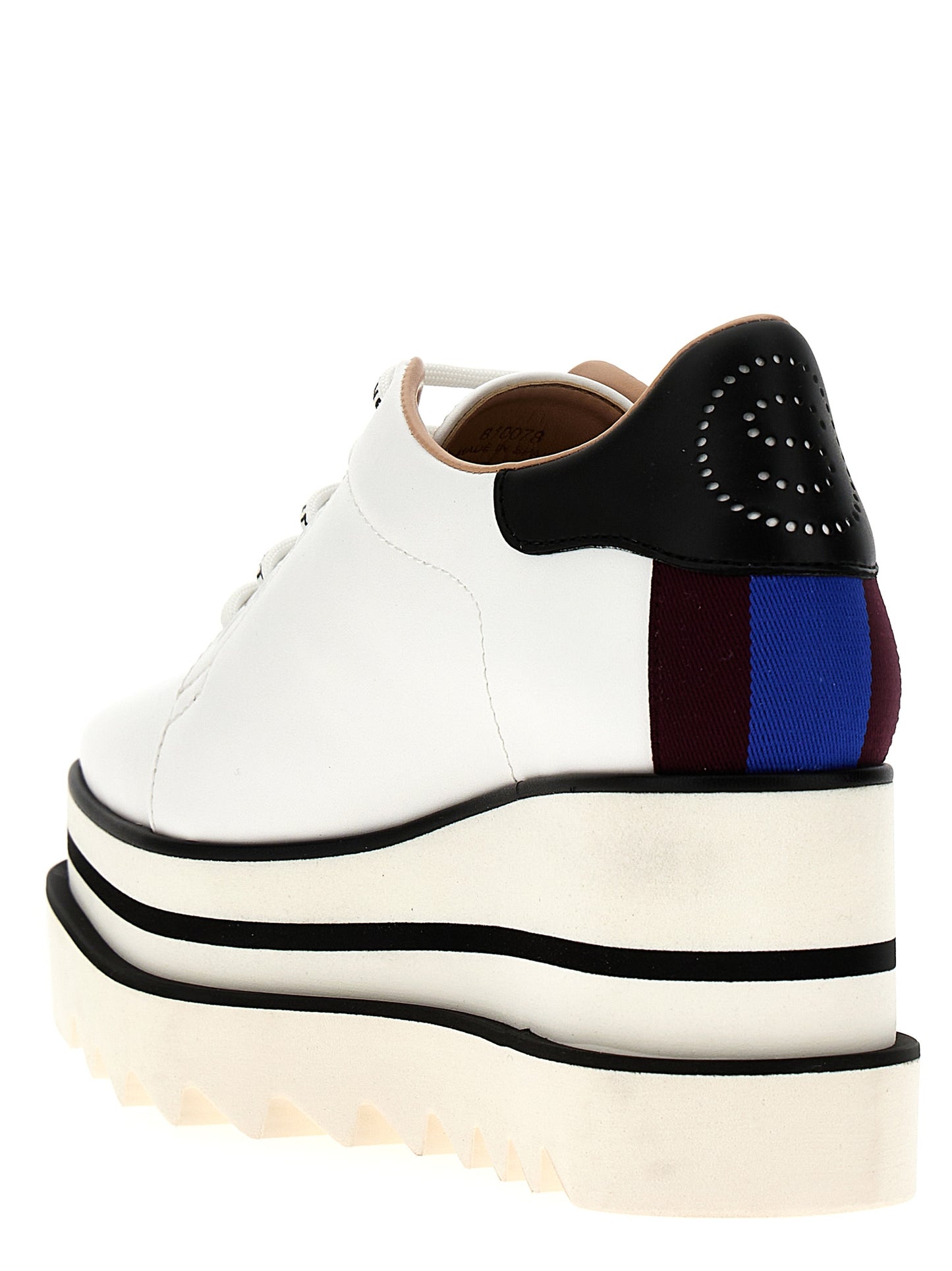Bicolor Polyethylene Wedge Sandals