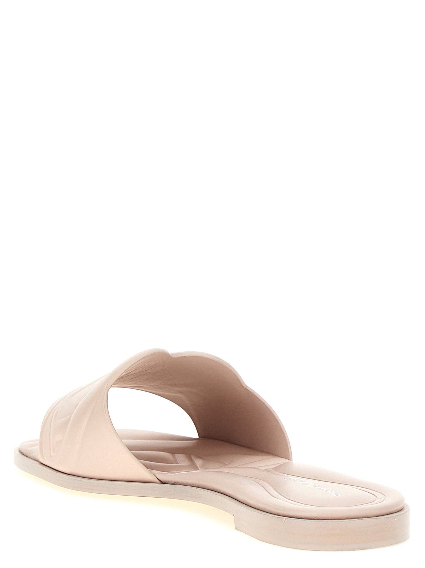 Multicolor Calfskin Slides