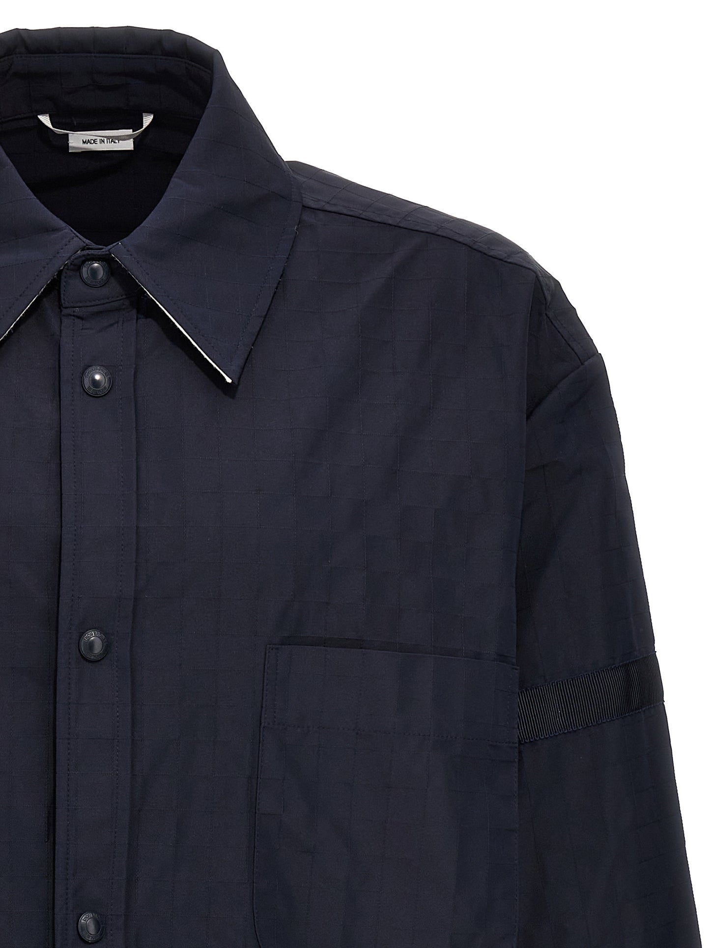 Blue Polyamide Blouse