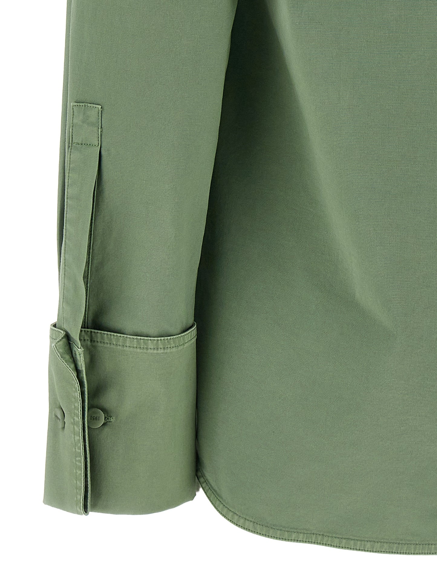 Bicolor Cotton Blouse