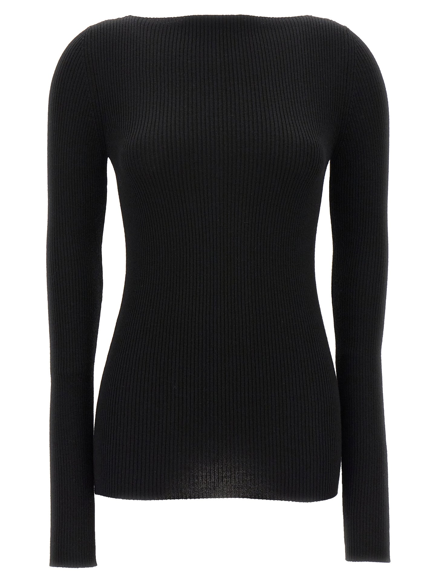 Black Wool Cardigan
