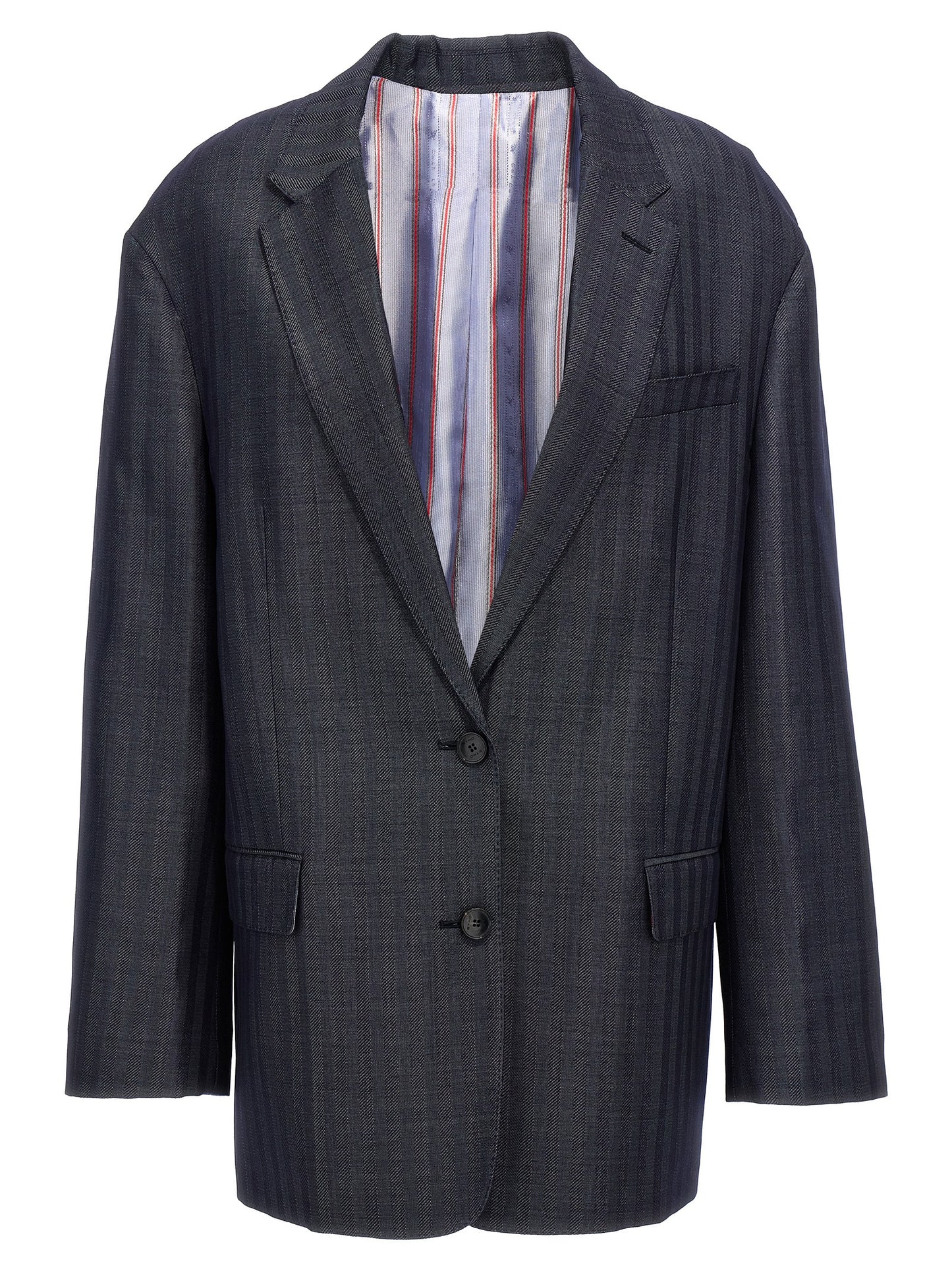 Blue Wool Blazer
