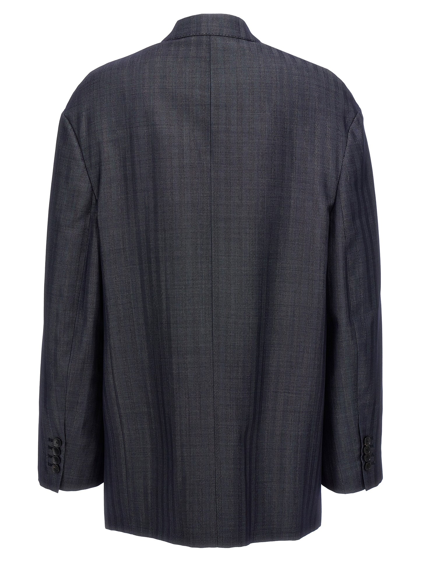 Blue Wool Blazer