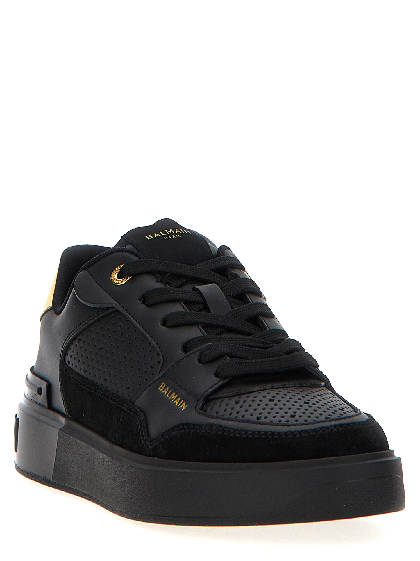 Black Calfskin Sneakers