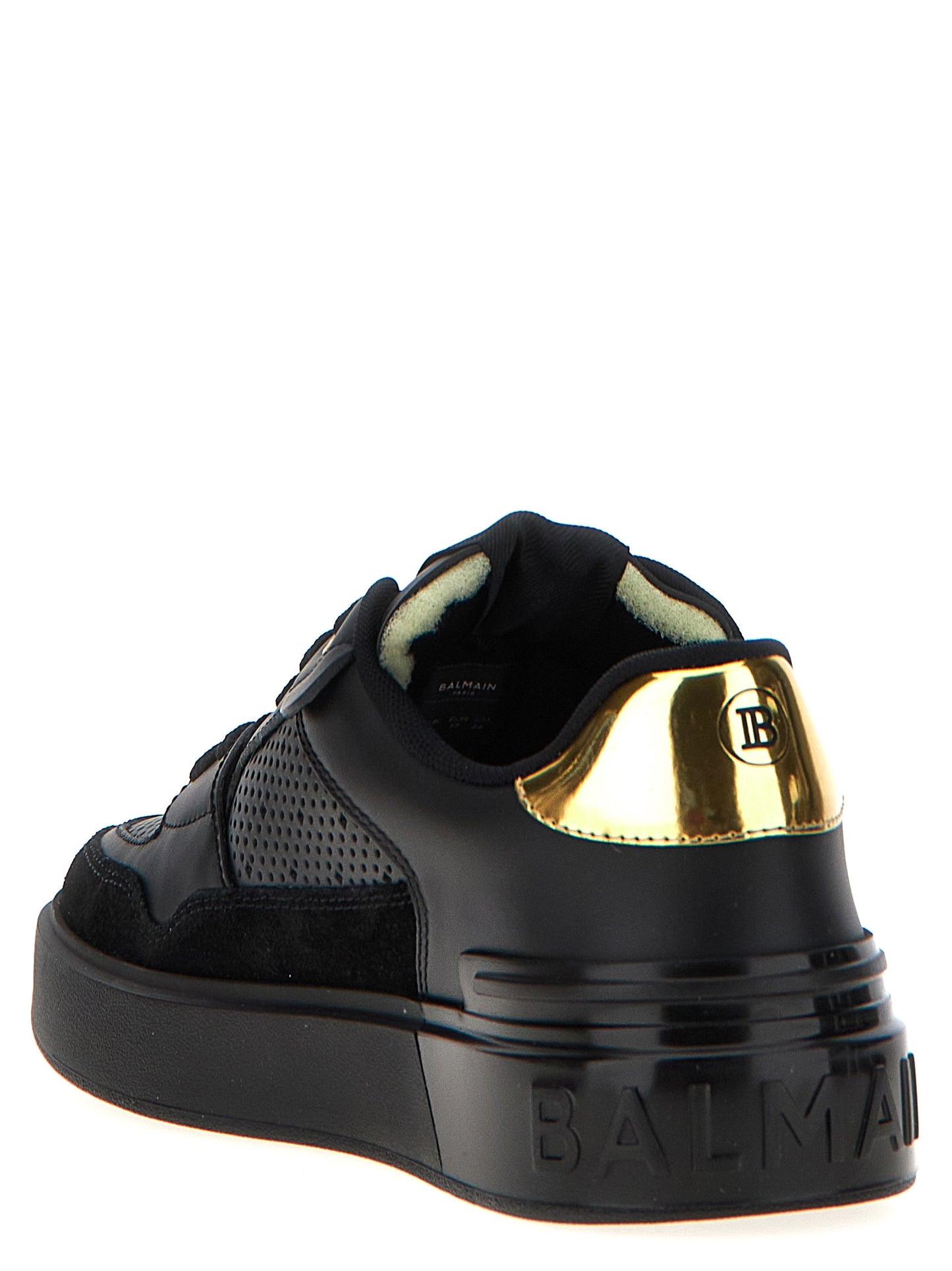 Black Calfskin Sneakers