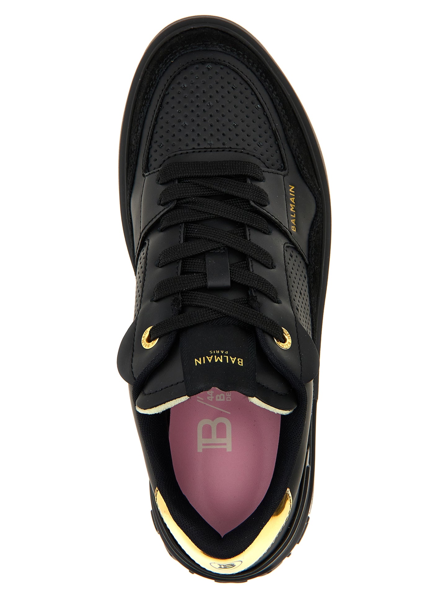 Black Calfskin Sneakers