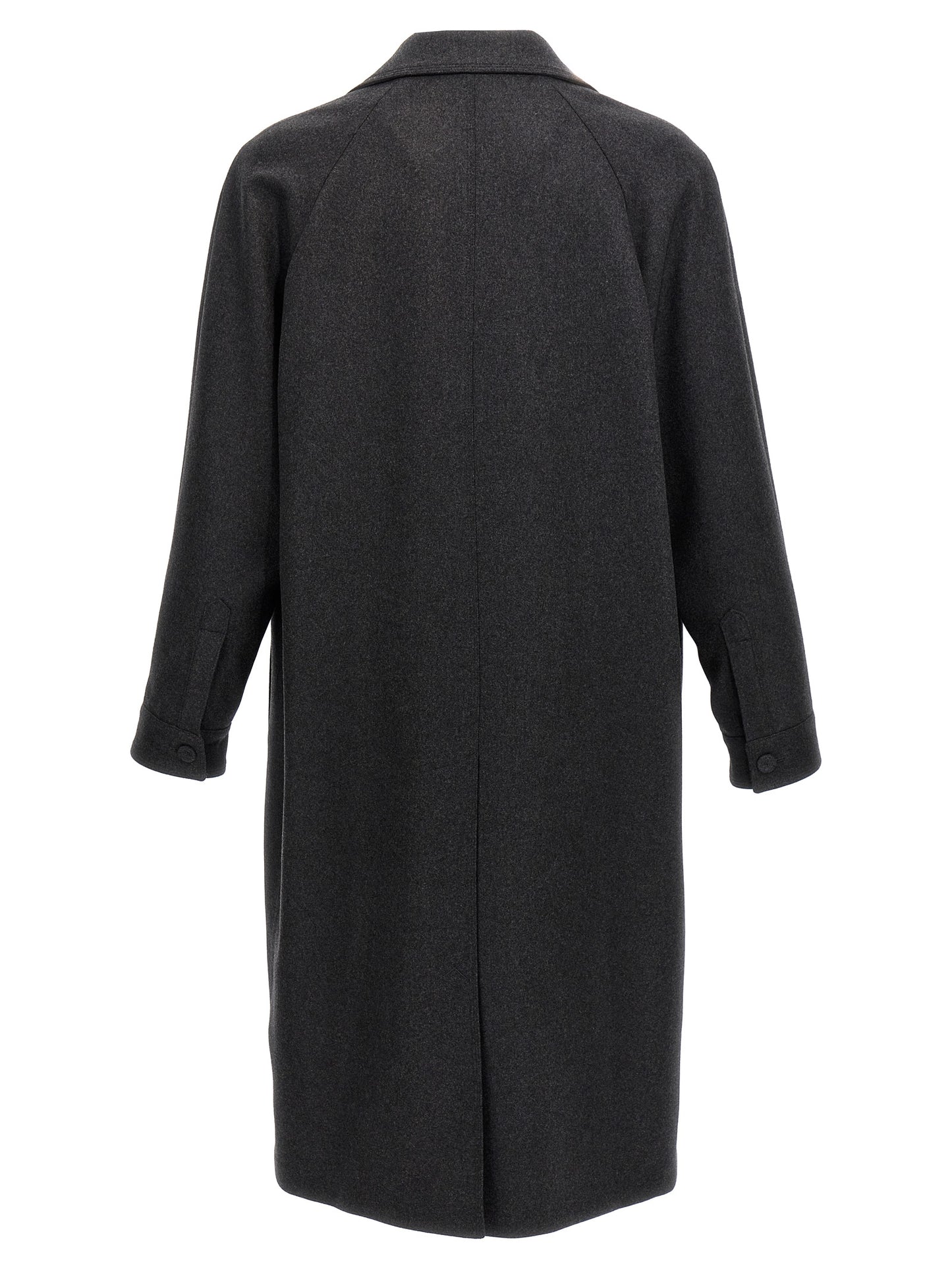 Gray Cashmere Coat