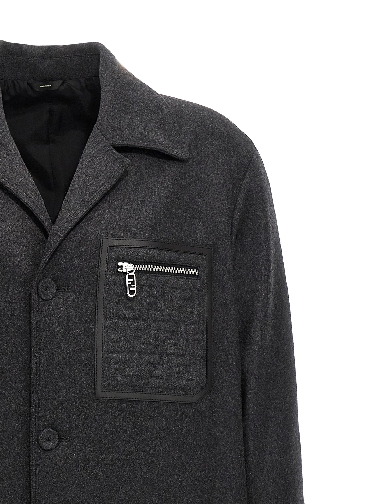 Gray Cashmere Coat