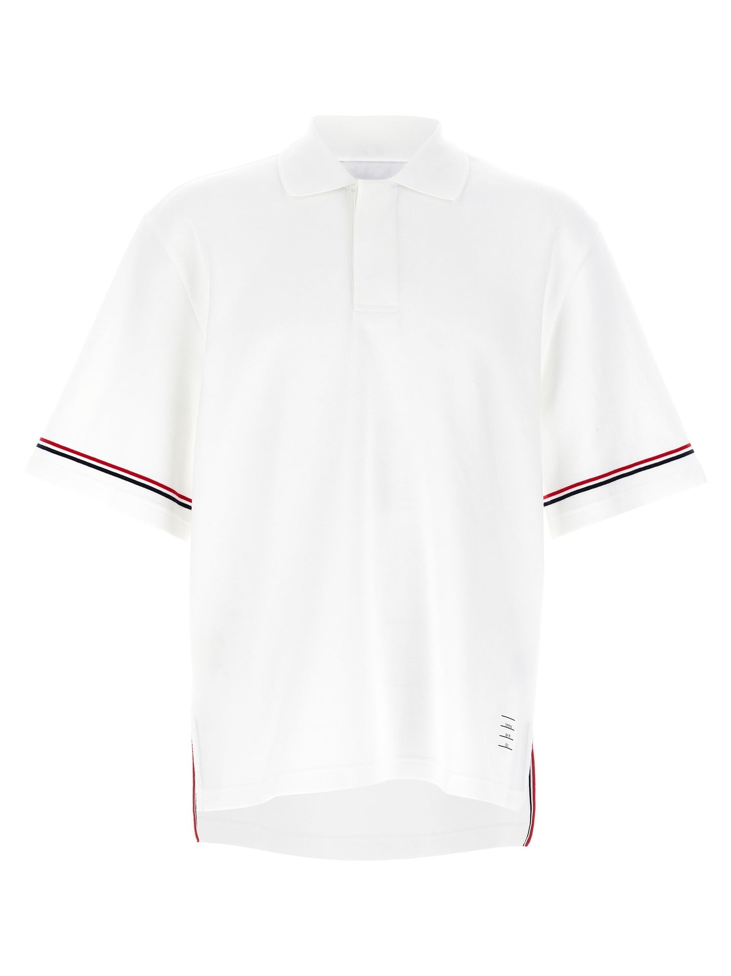 White Cotton Polo Shirt