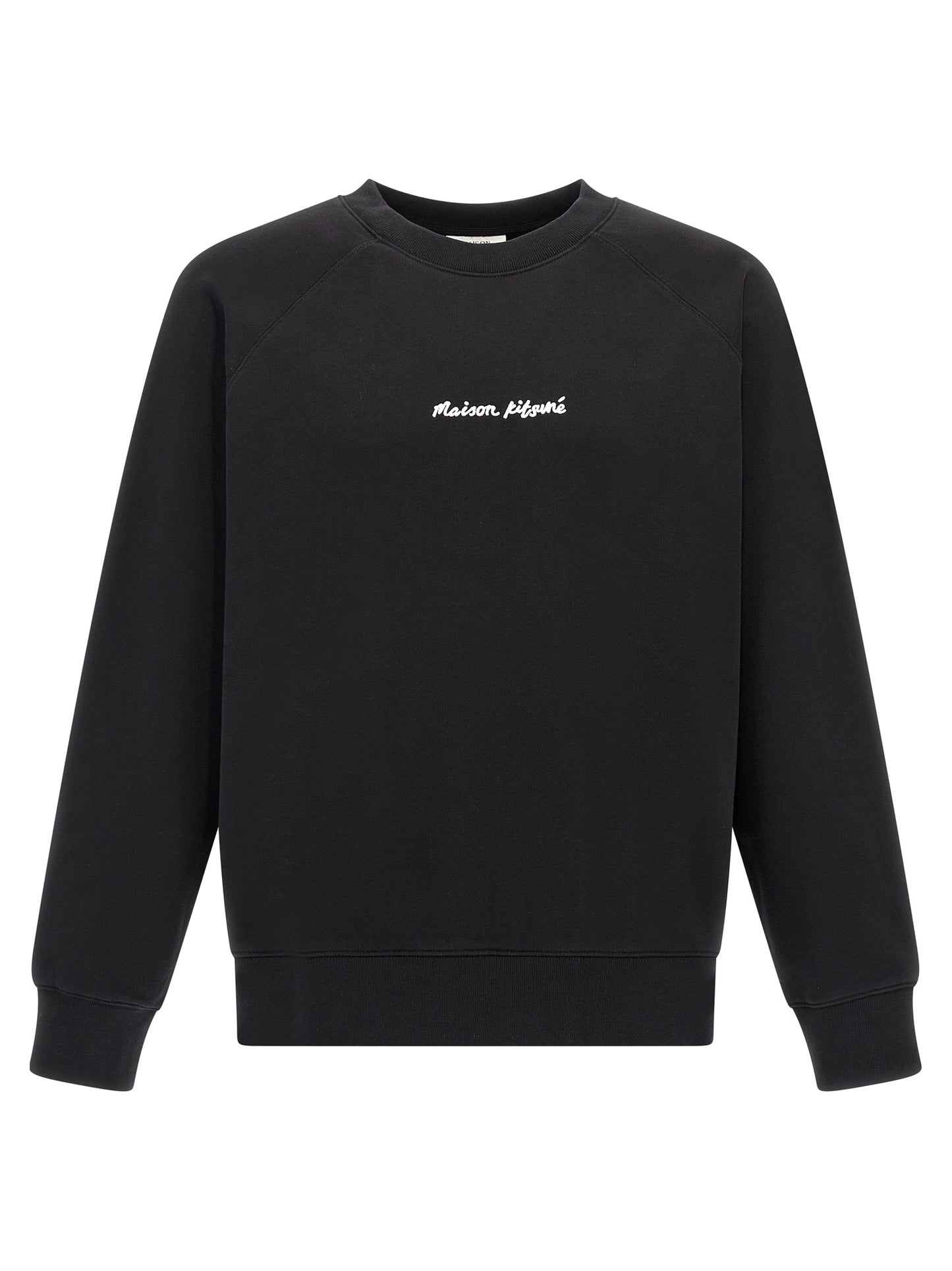 Black Cotton Sweatshirt