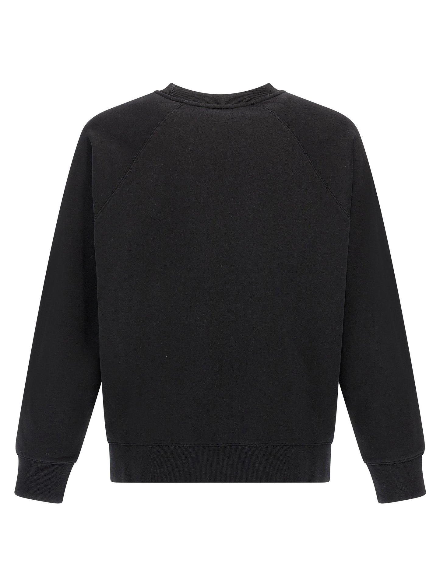 Black Cotton Sweatshirt