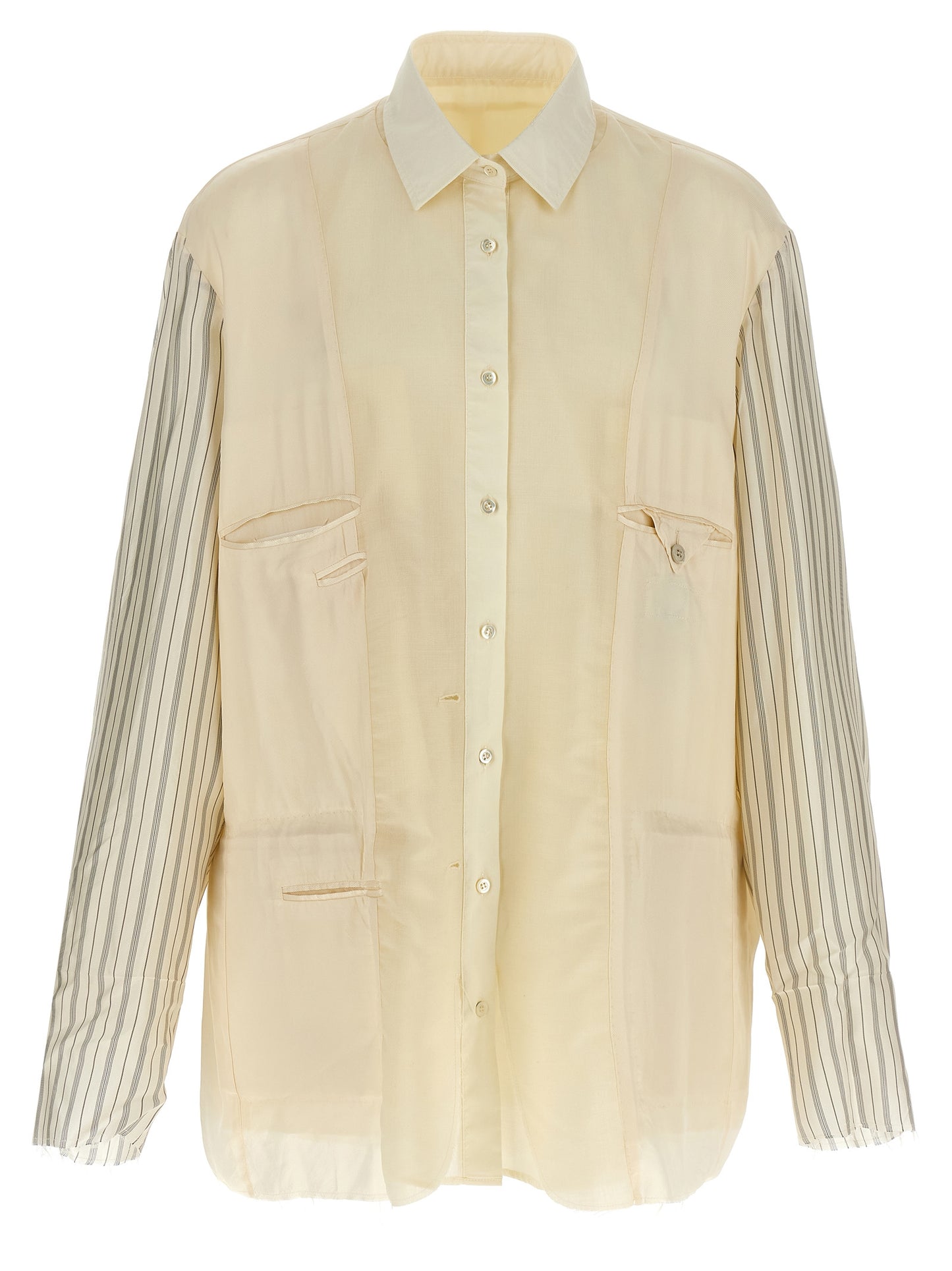 Beige Mohair Blouse