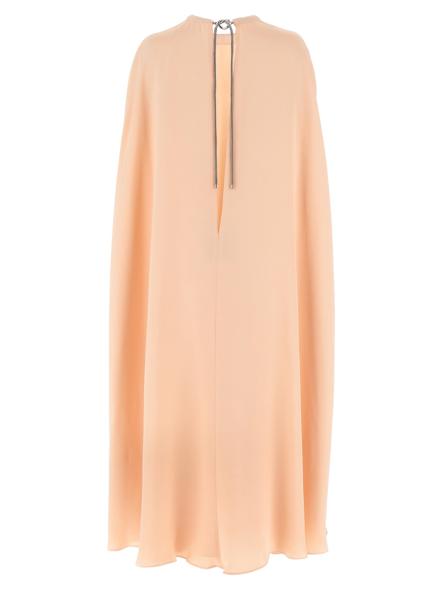 Multicolor Silk Midi Dress