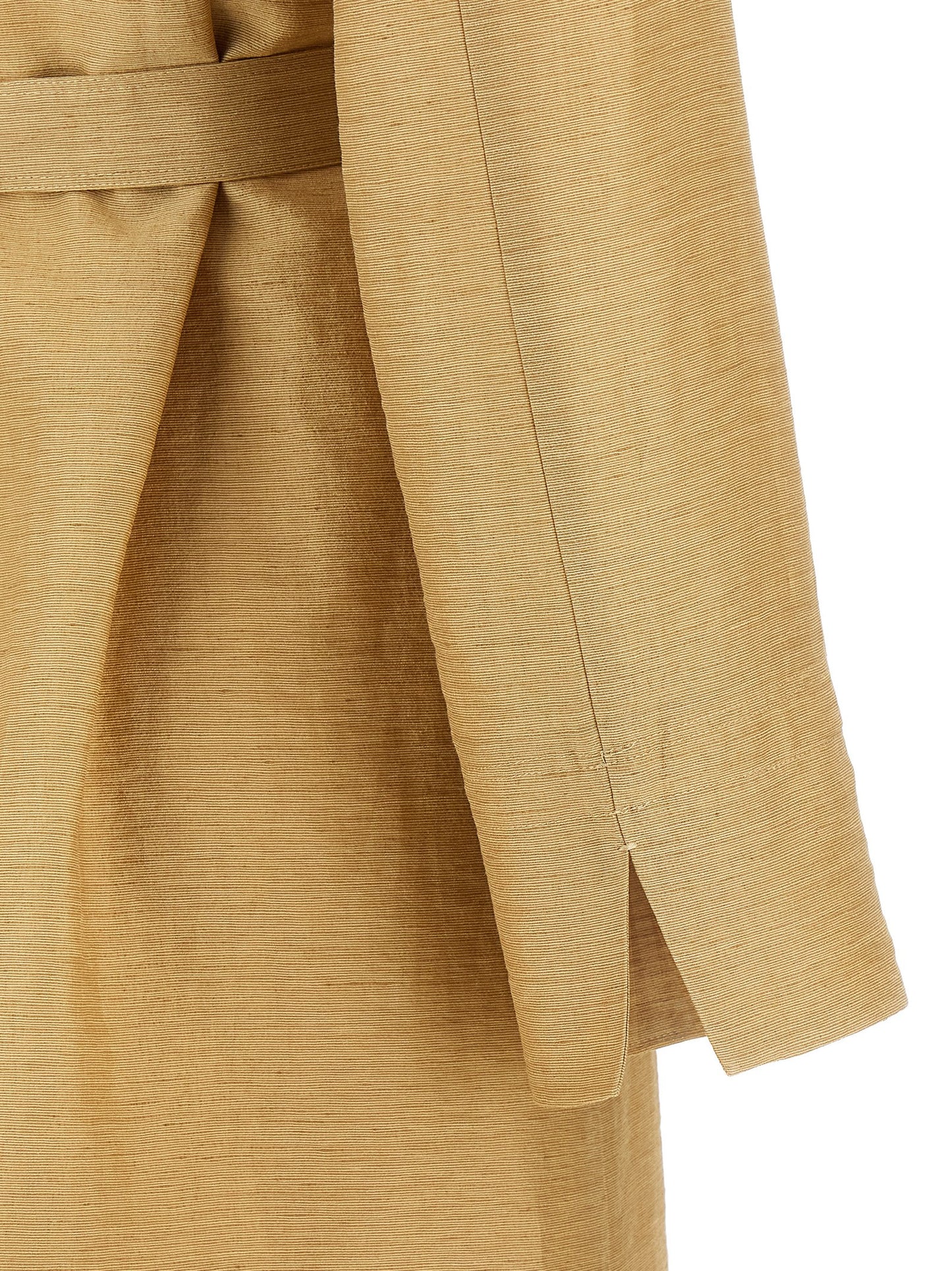 Beige Fluorofiber Coat