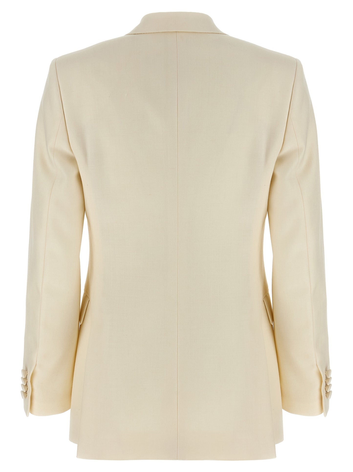 White Wool Blazer