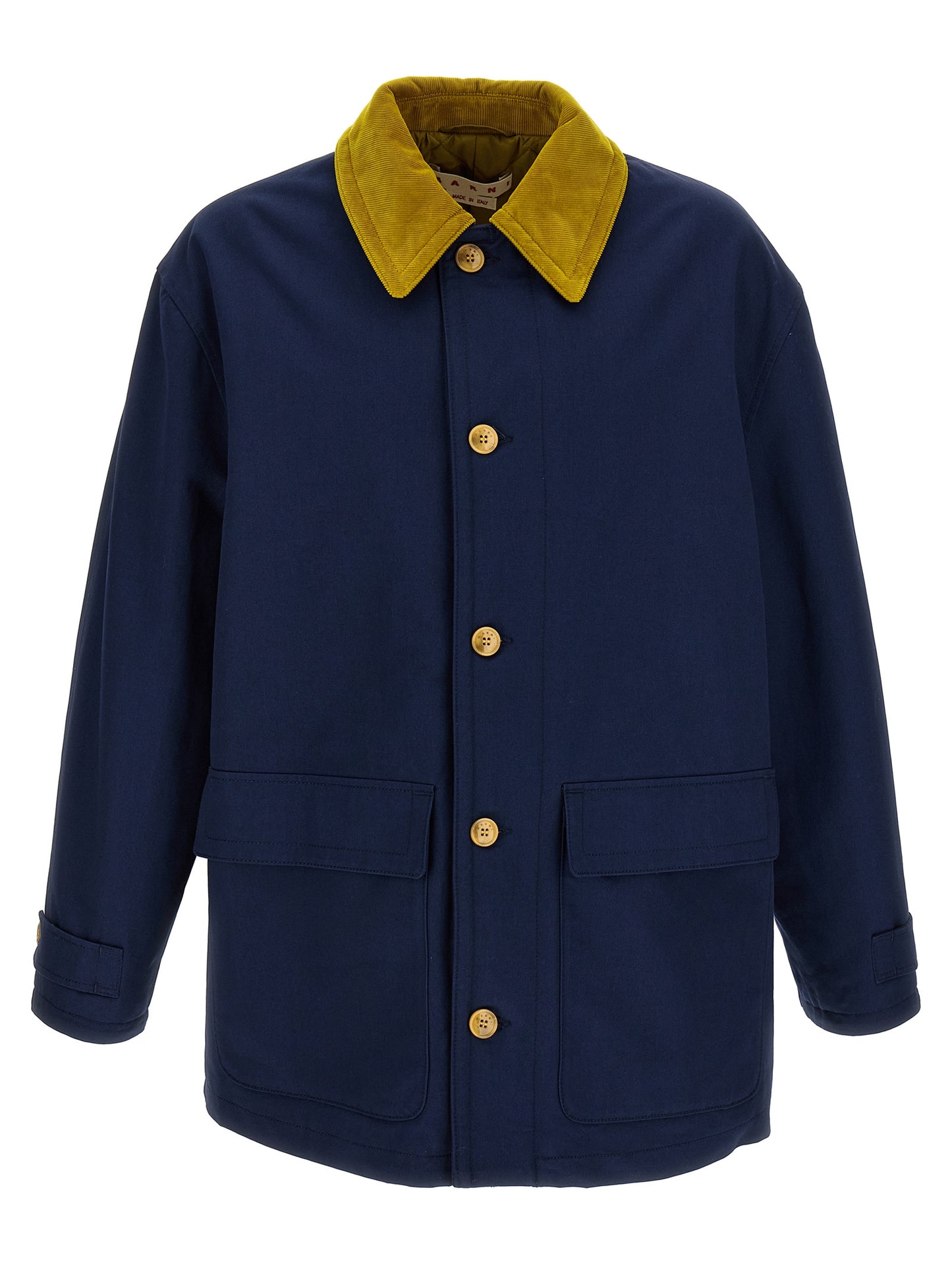 Blue Cotton Parka