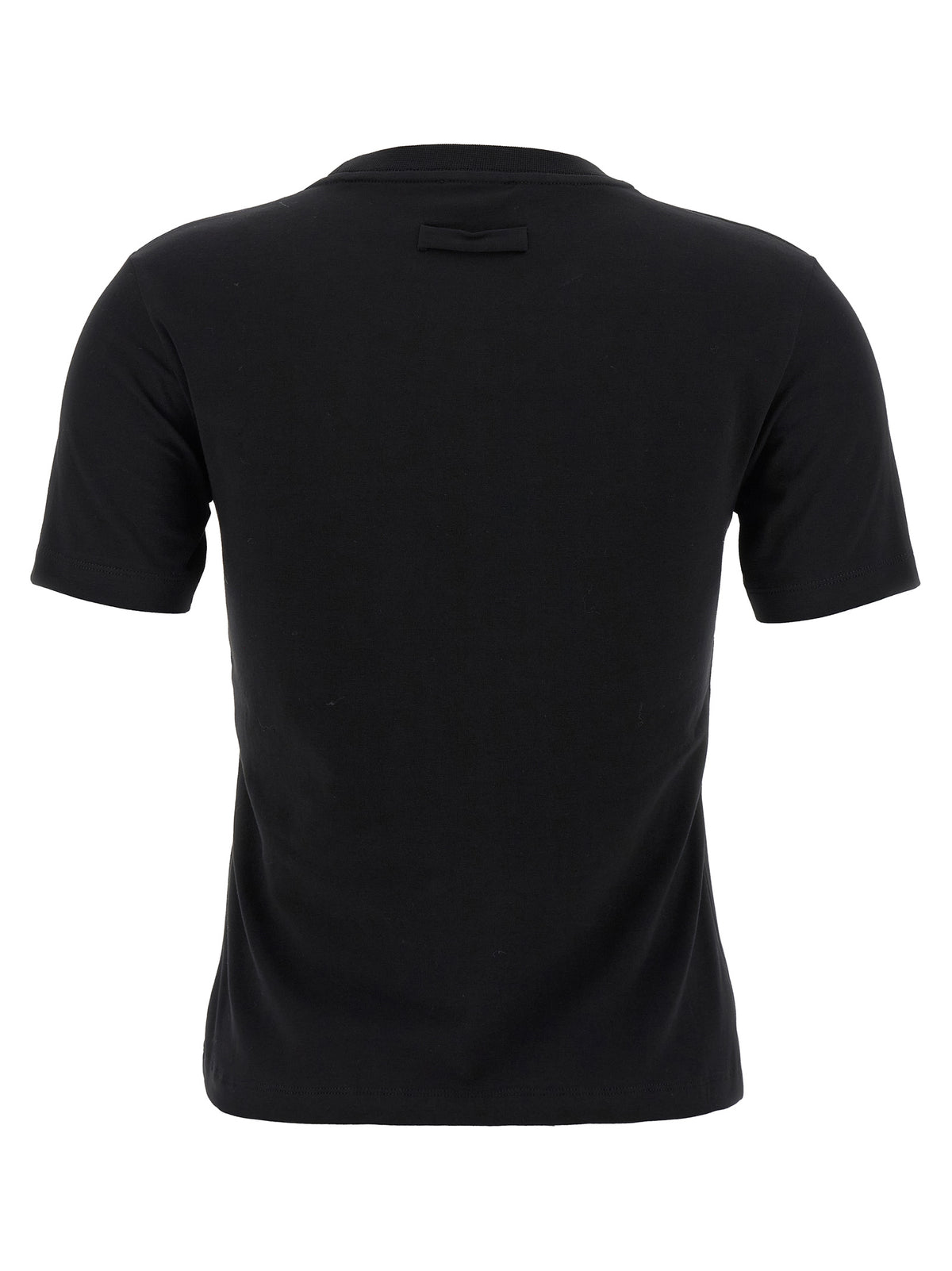 Black Cotton T-Shirt