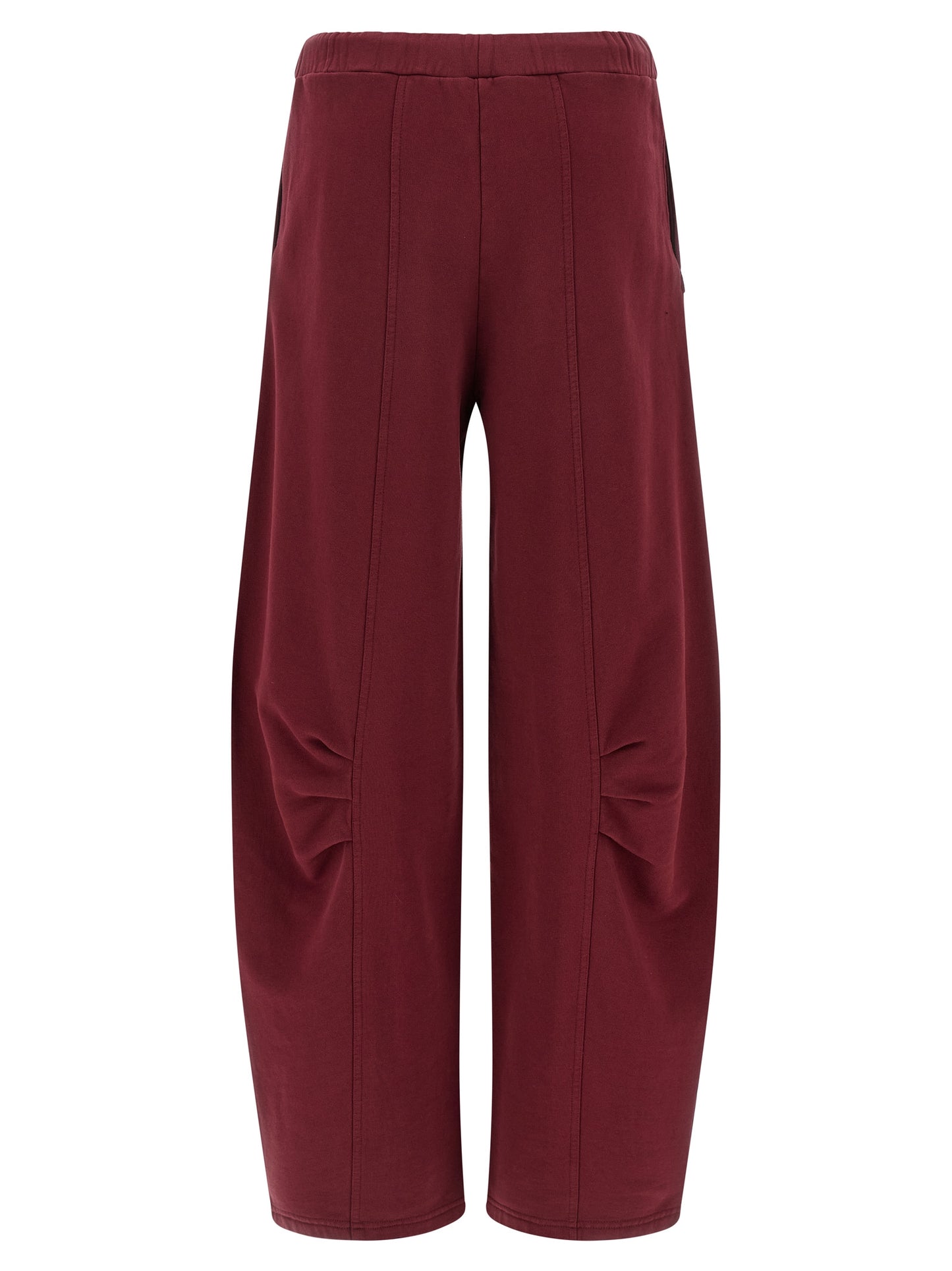 Bordeaux Cotton Joggers (Workout Pants)