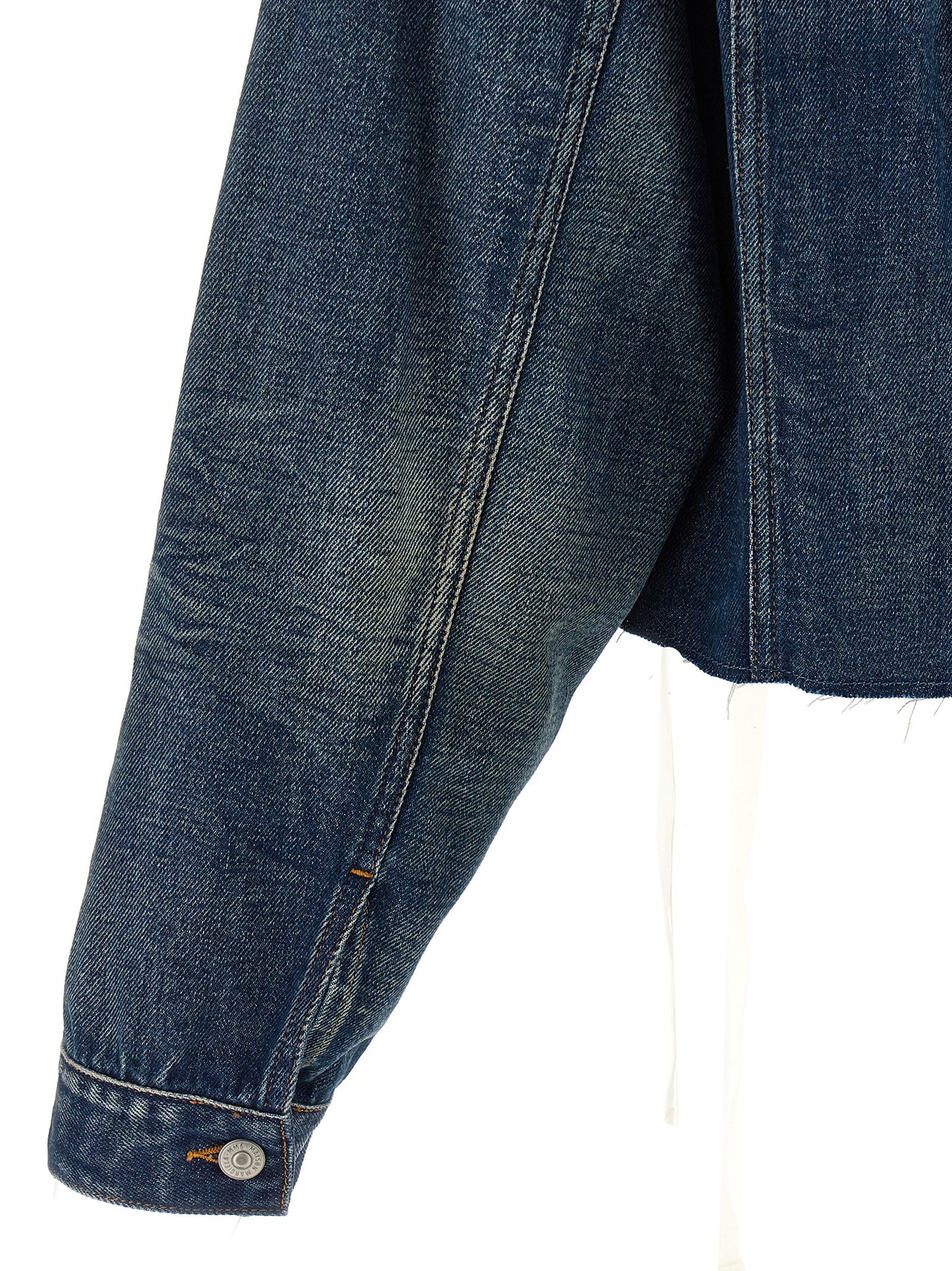Blue Cotton Denim Jacket