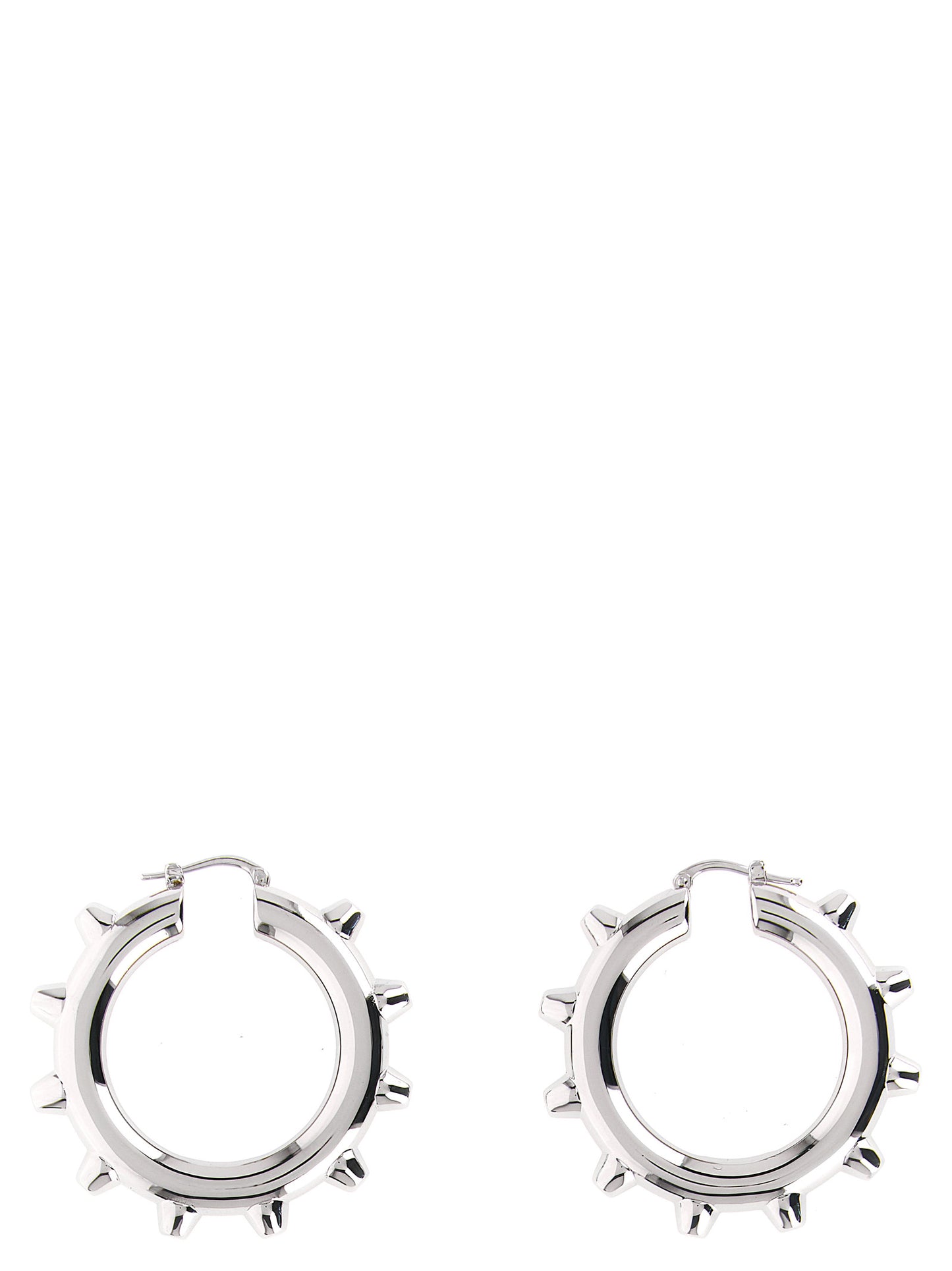 Silver Brass Earrings