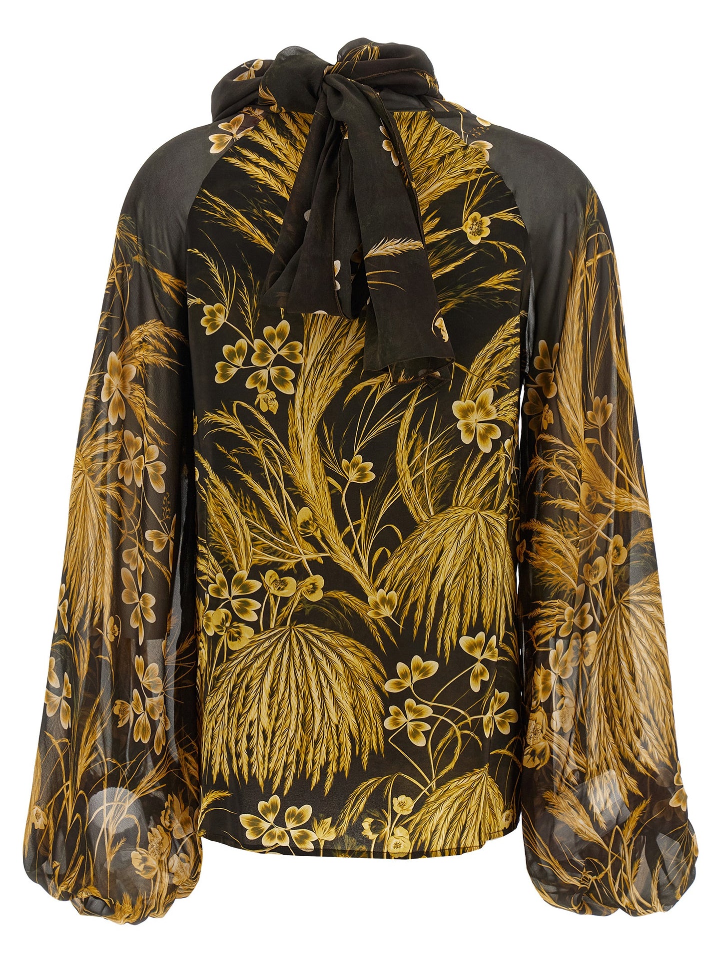 Multicolor Viscose Blouse