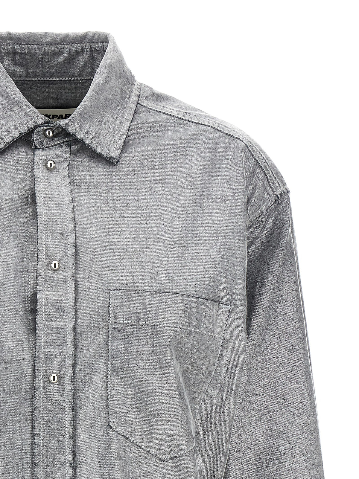 Silver Cotton Blouse