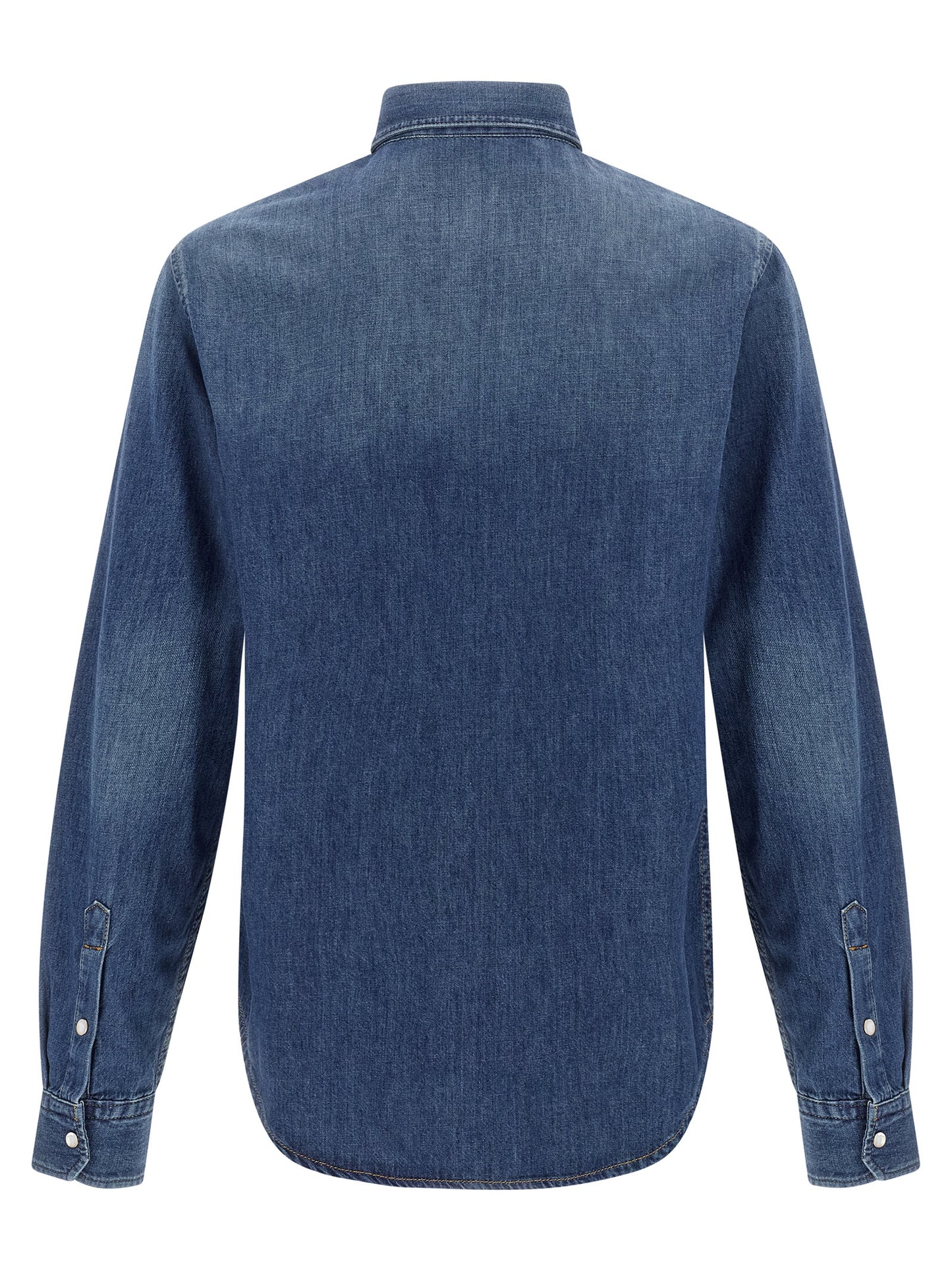 Blue Cotton Blouse