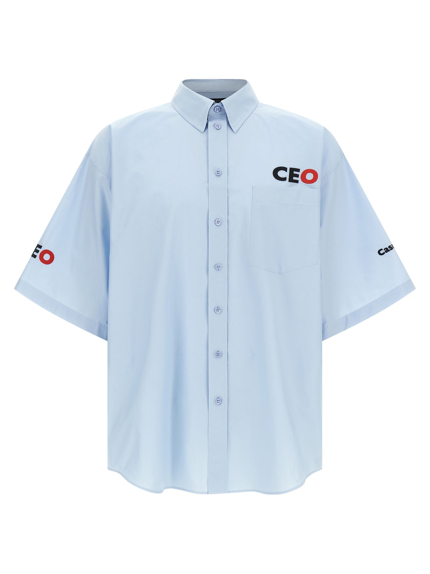 Blue Cotton Blouse