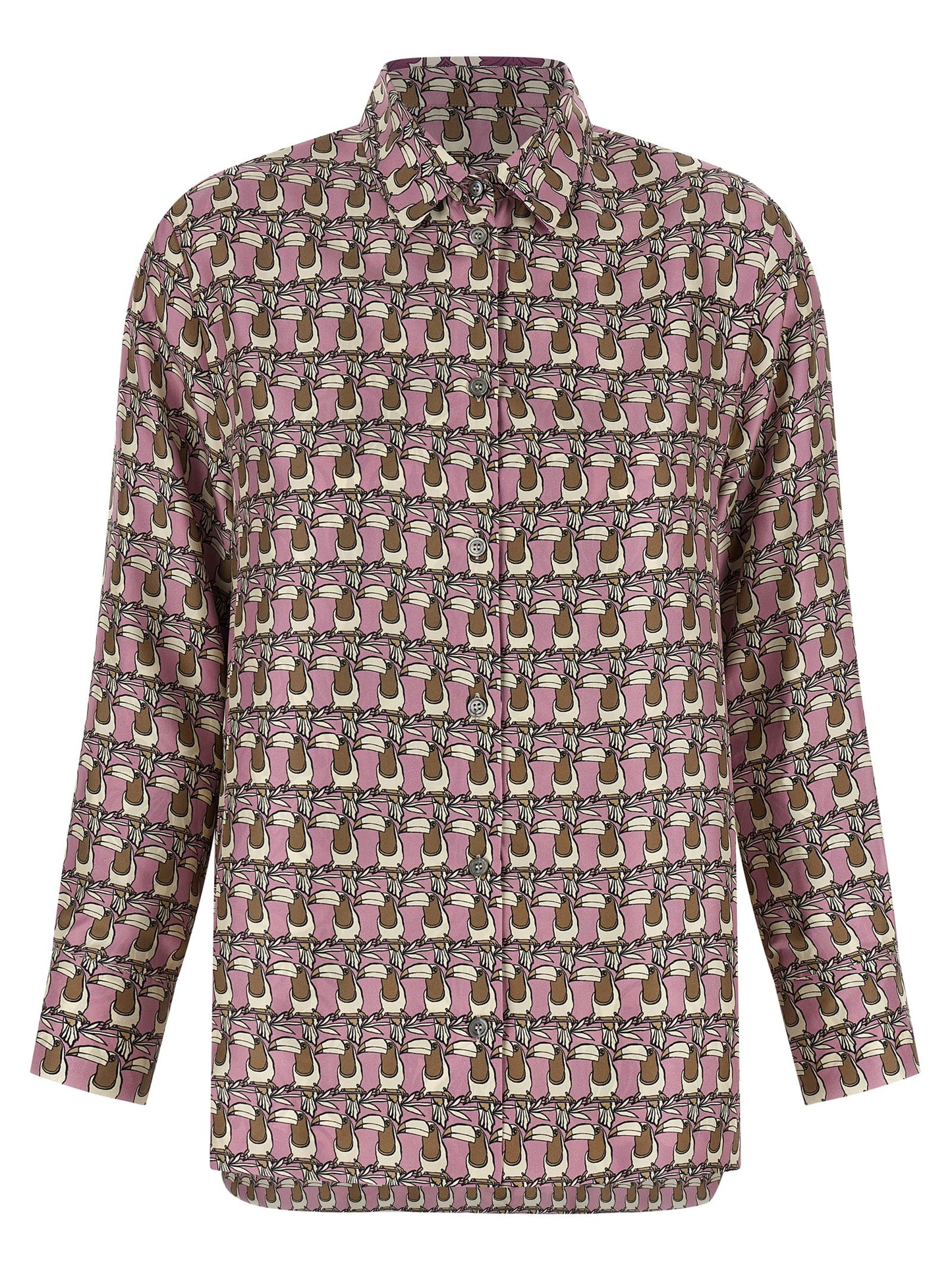 Multicolor Silk Blouse