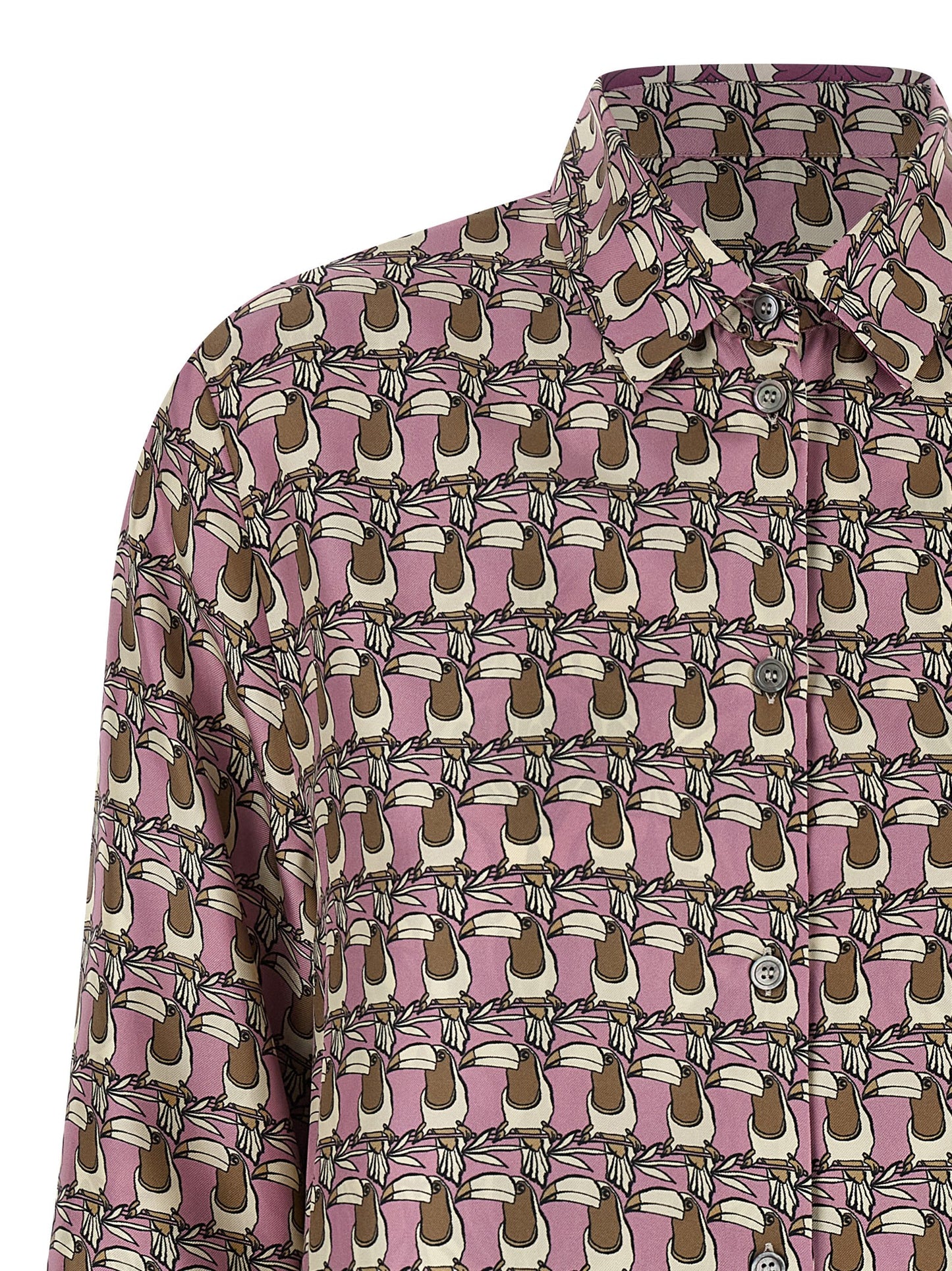Multicolor Silk Blouse