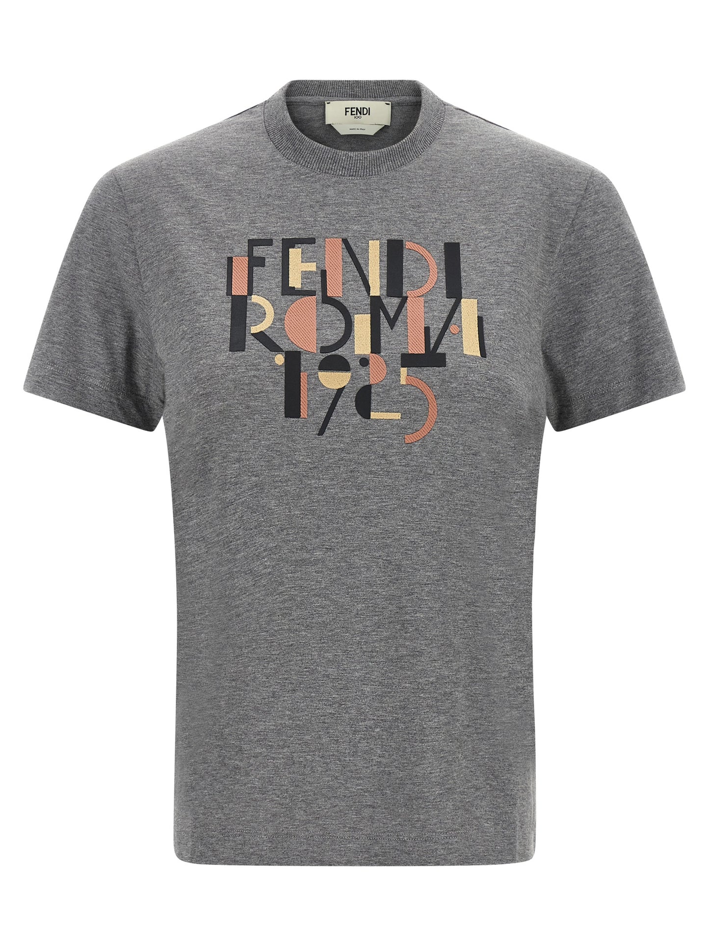 Gray Cotton T-Shirt