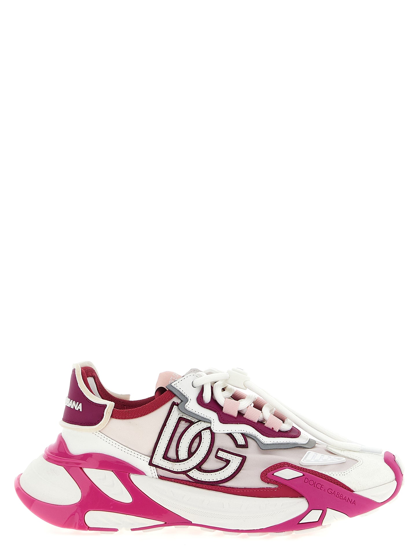 Fuchsia Viscose Athletic Sneakers